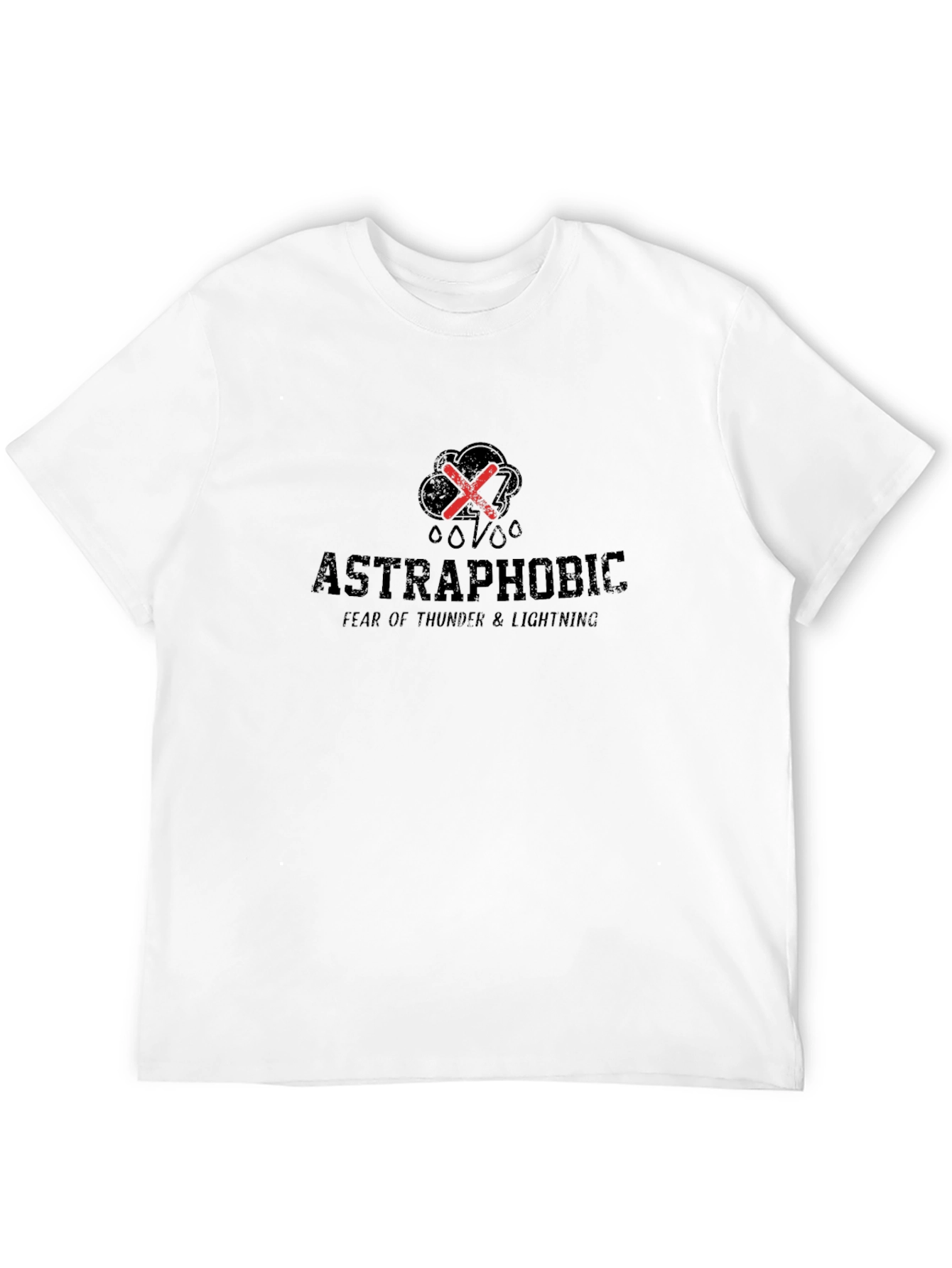Astraphobic Thunder & Lightning Fear T-Shirt