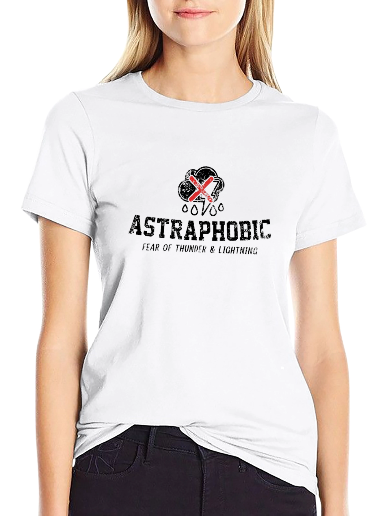 Astraphobic Thunder & Lightning Fear T-Shirt