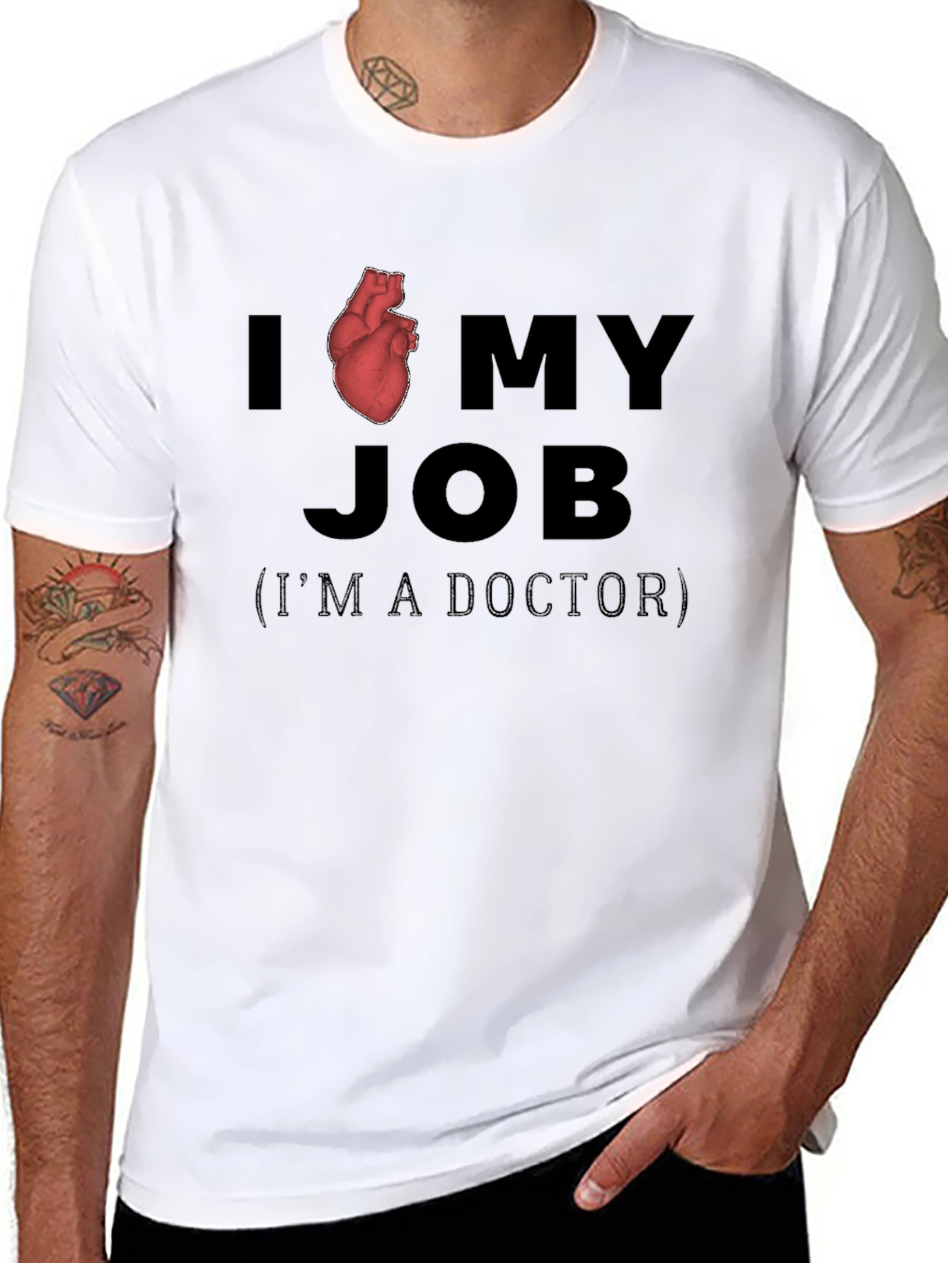 I Heart My Job Doctor T-Shirt