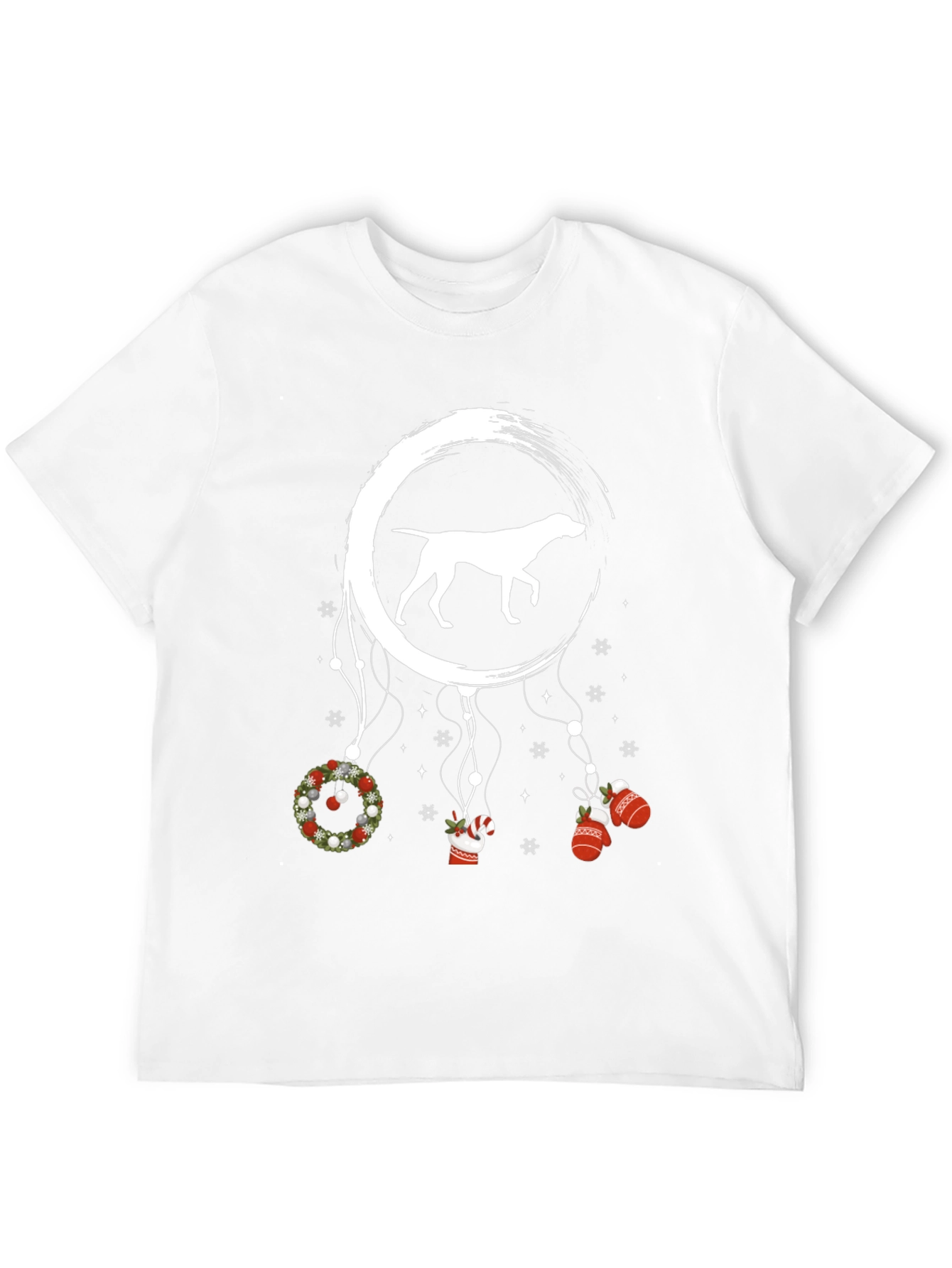 Dog Dreamcatcher Christmas T-Shirt