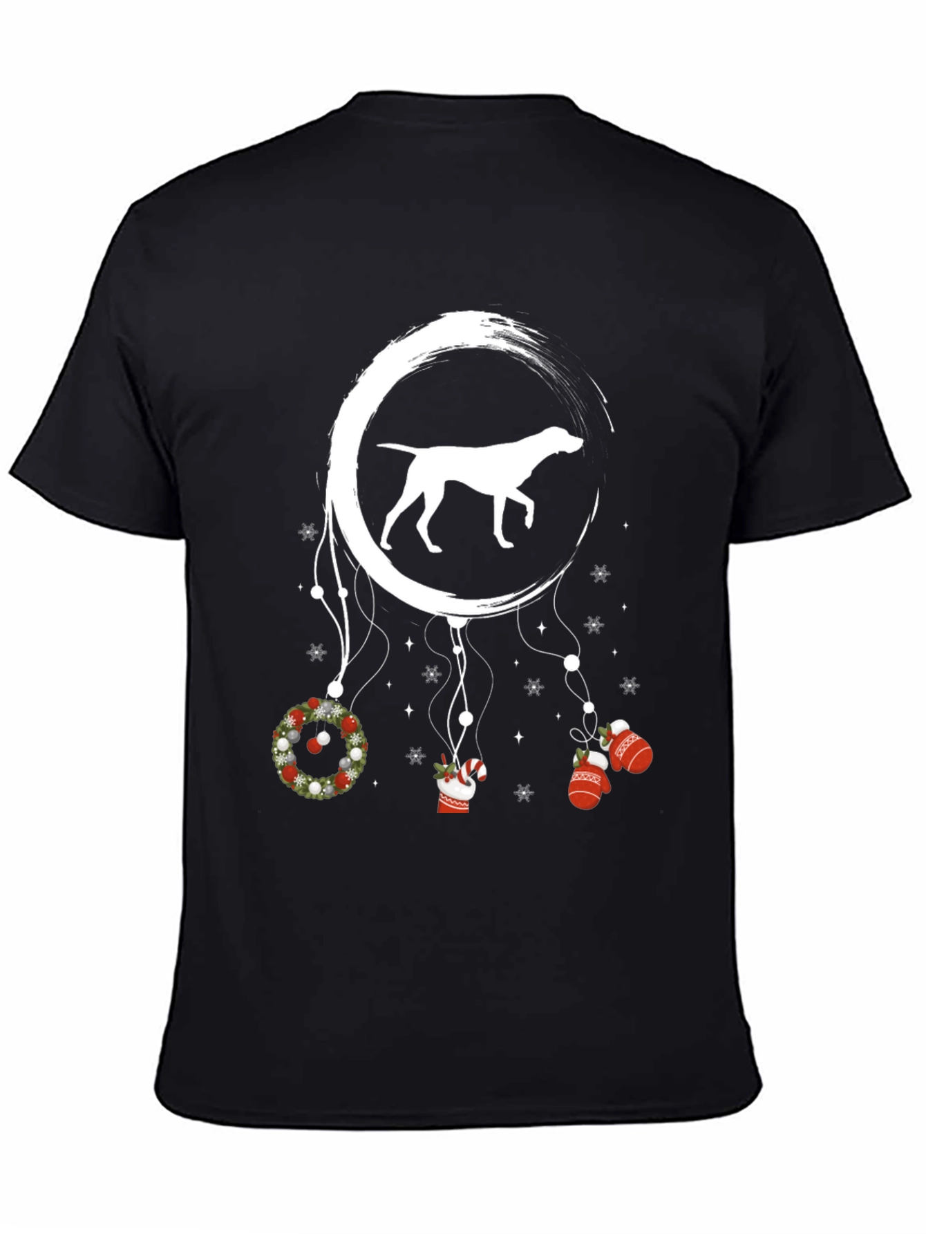 Dog Dreamcatcher Christmas T-Shirt