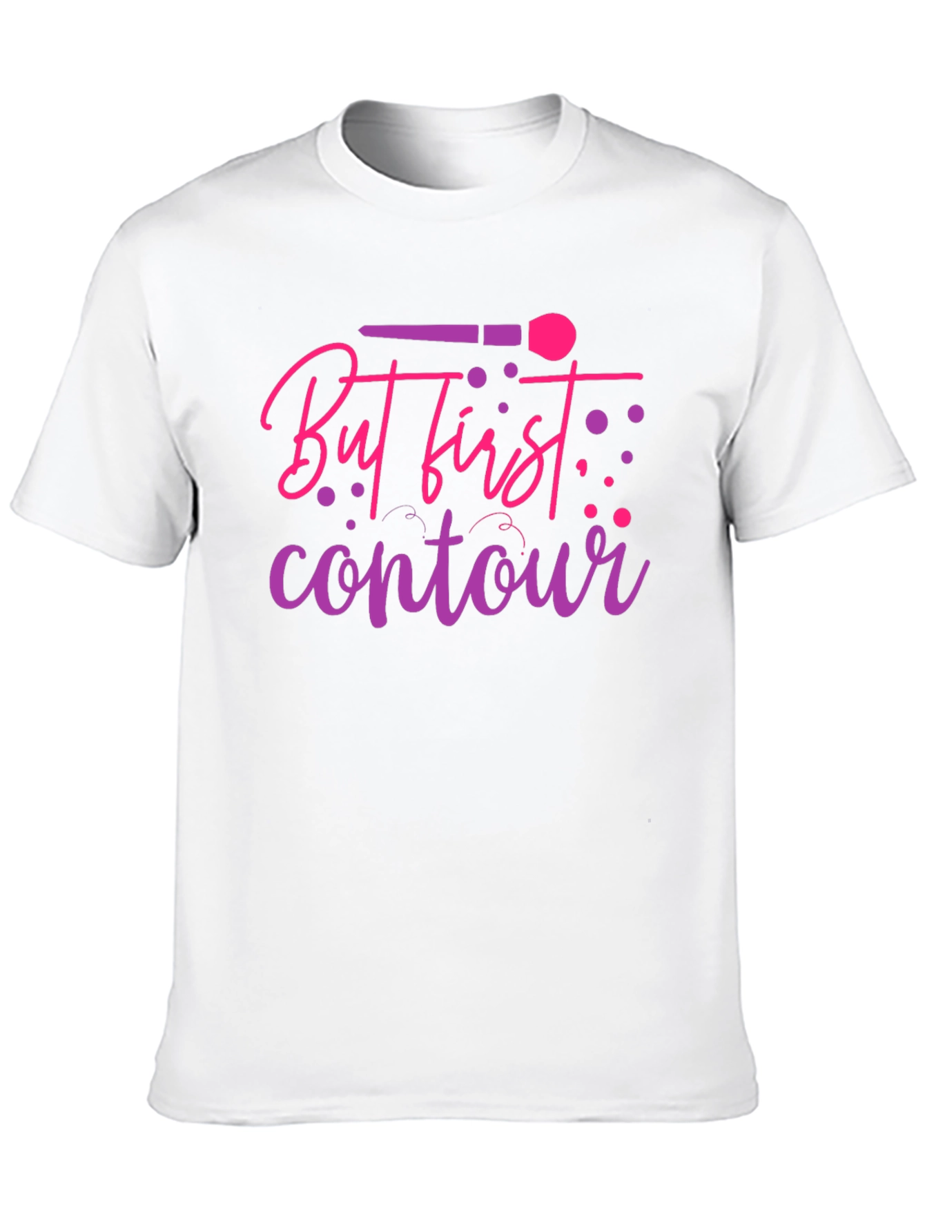 But First Contour Graphic Tee