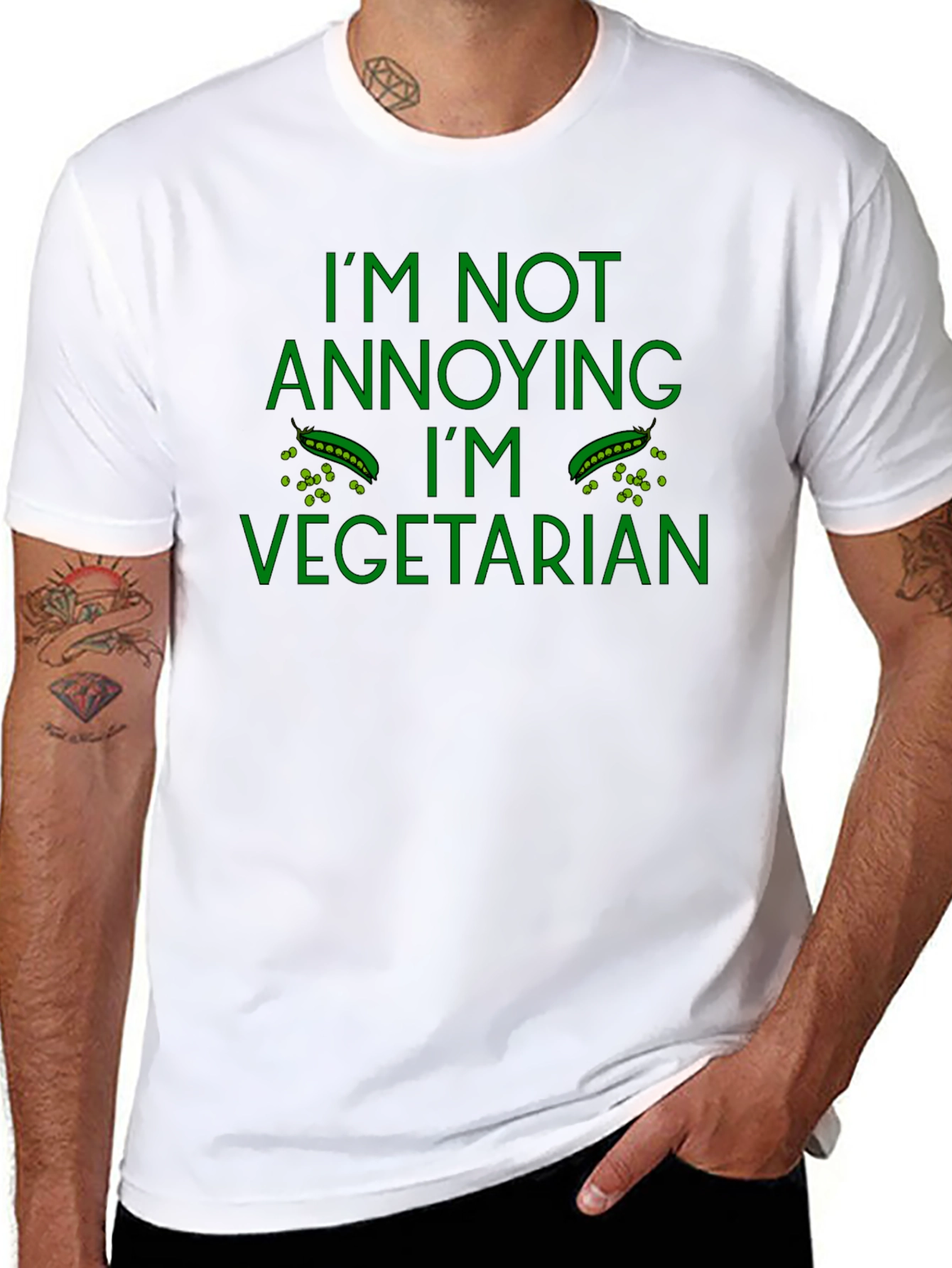 Vegetarian Humor Graphic Tee