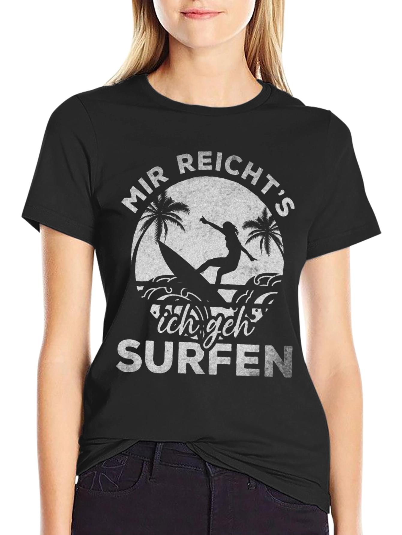Mir Reichts Ich Geh Surfen Graphic T-Shirt