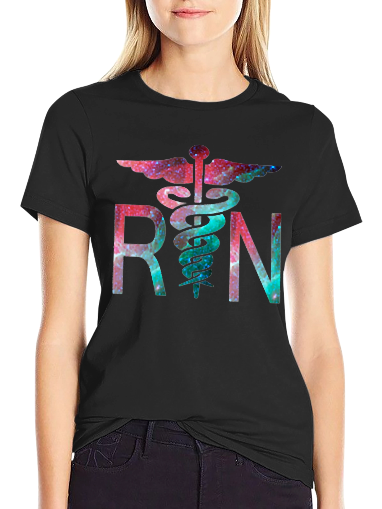RN Galaxy T-Shirt - Registered Nurse Tee