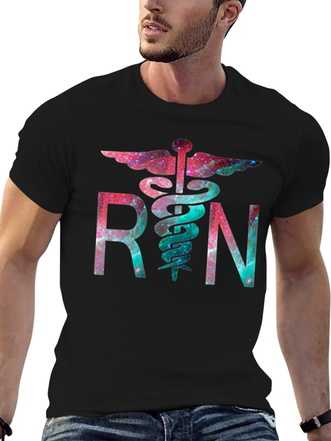 RN Galaxy T-Shirt - Registered Nurse Tee