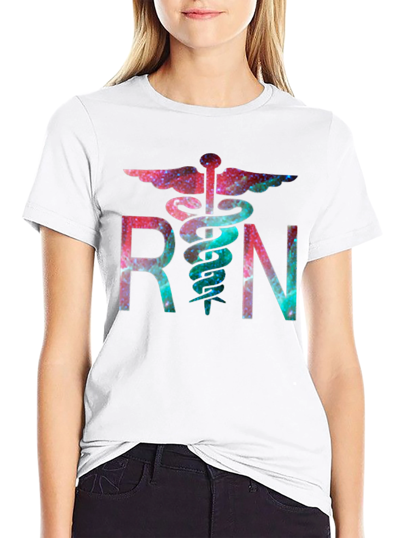RN Galaxy T-Shirt - Registered Nurse Tee
