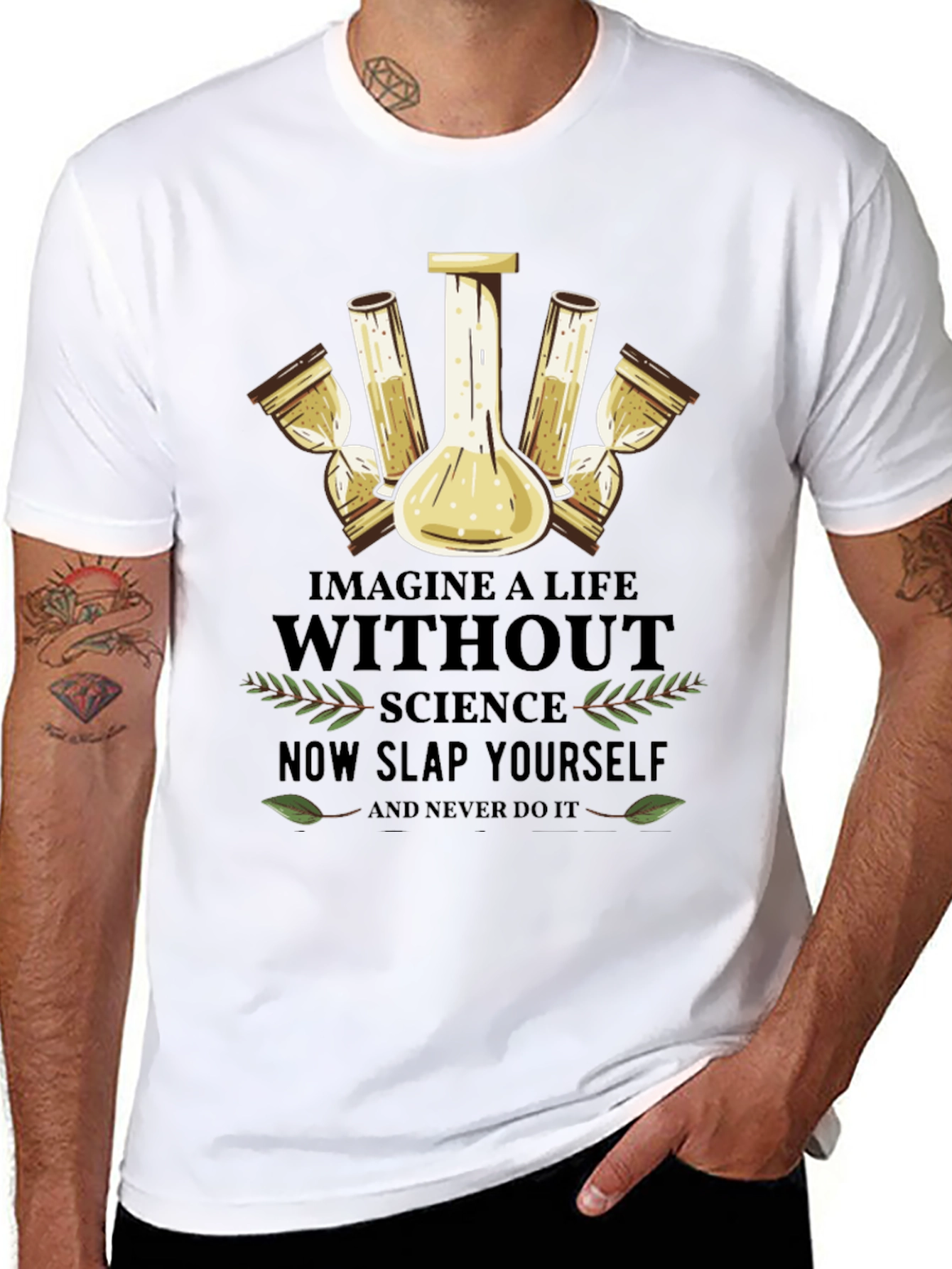 Science T-Shirt: Imagine a Life Without Science