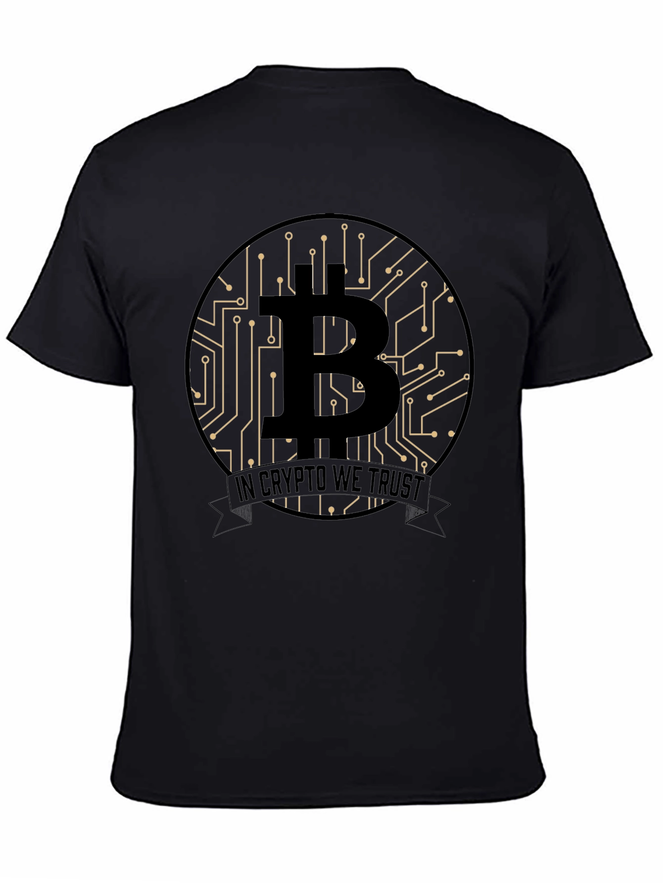 Bitcoin Crypto T-Shirt: In Crypto We Trust