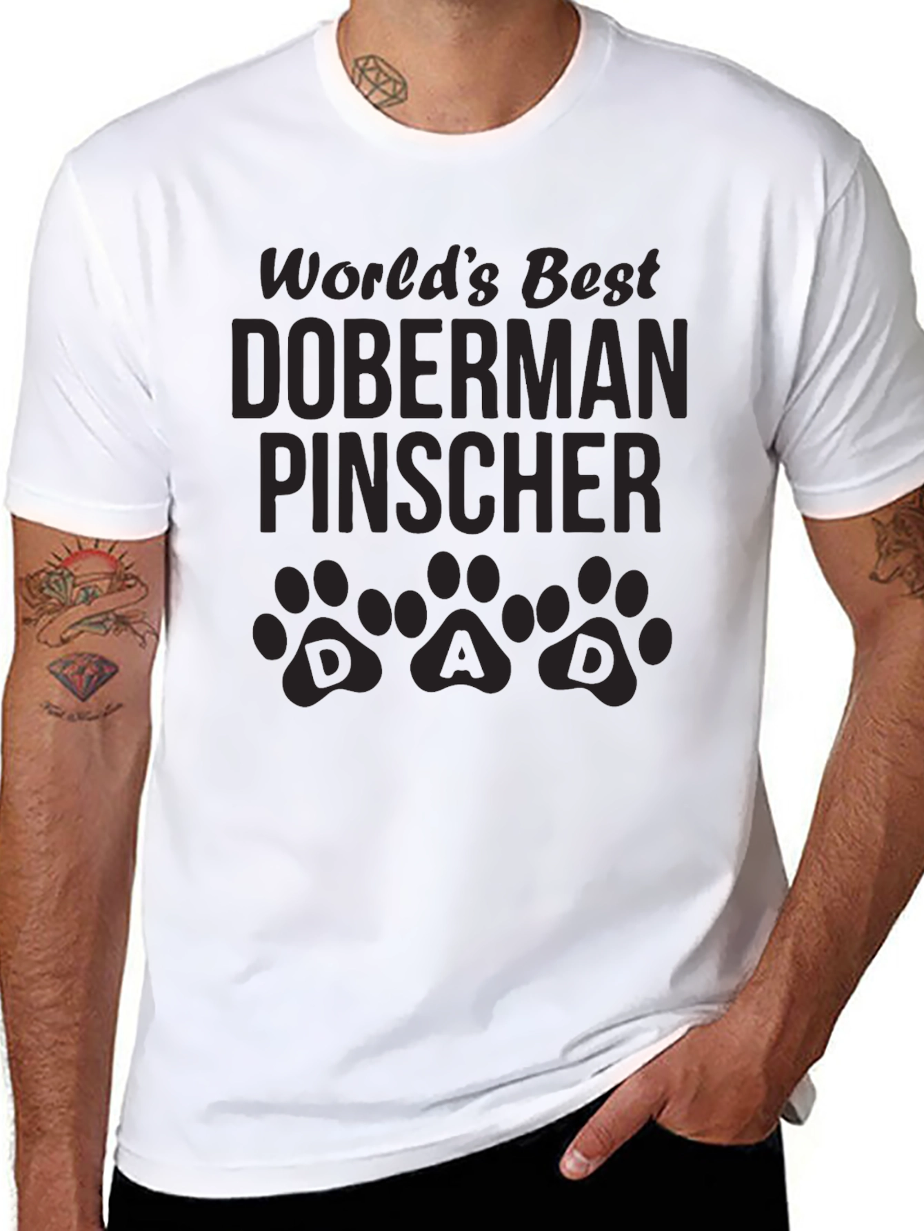 Doberman Dad T-Shirt