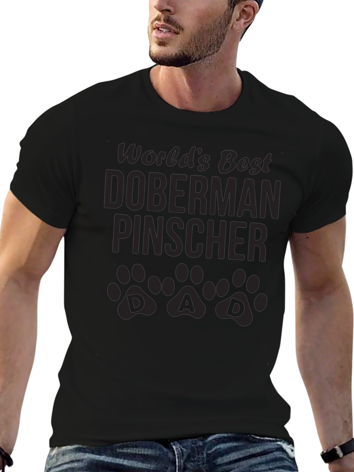 Doberman Dad T-Shirt