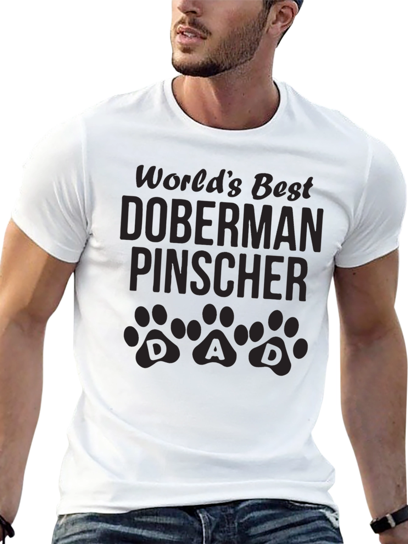 Doberman Dad T-Shirt