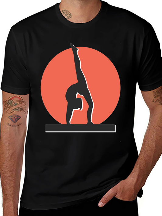 Gymnast T-Shirt - Balance Beam Graphic Tee