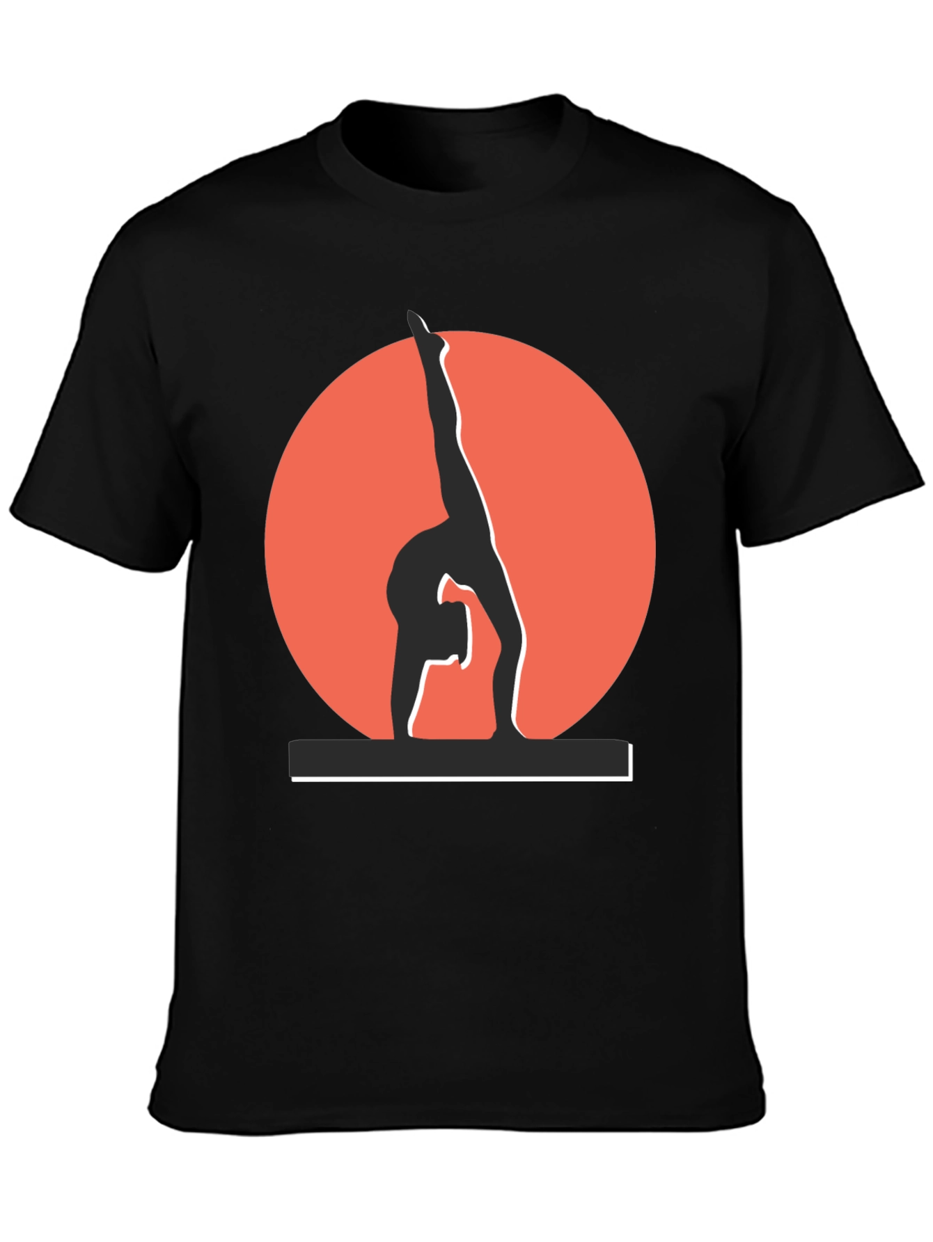 Gymnast T-Shirt - Balance Beam Graphic Tee
