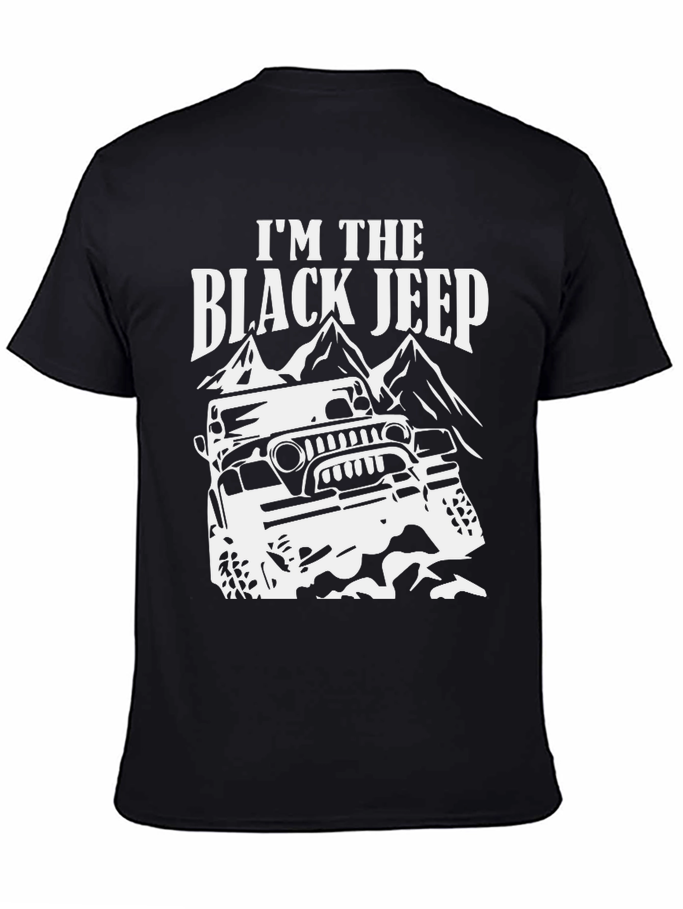 Black Jeep Graphic Tee - Off-Road Adventure Shirt