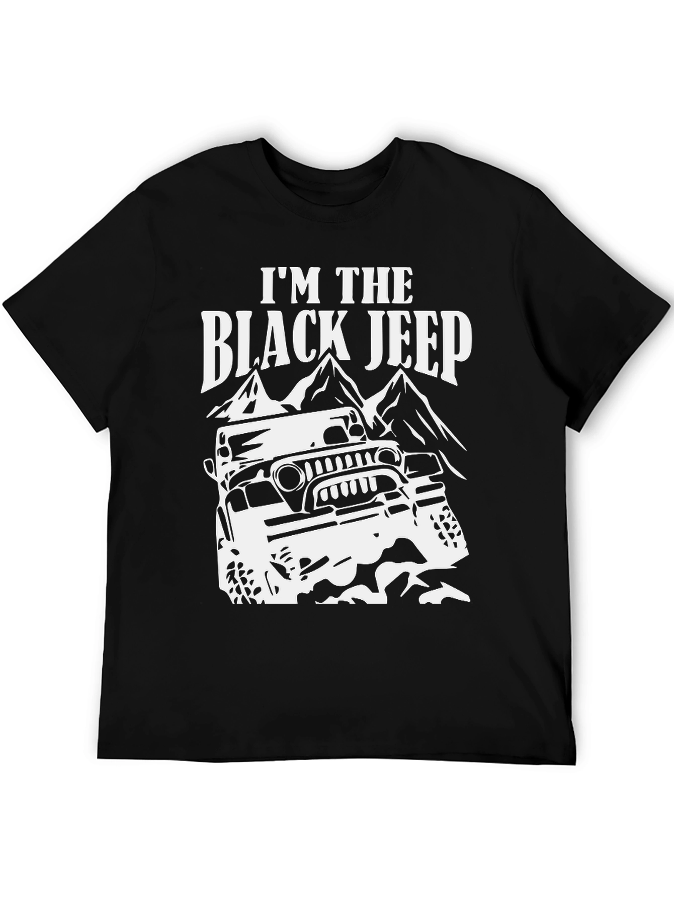 Black Jeep Graphic Tee - Off-Road Adventure Shirt