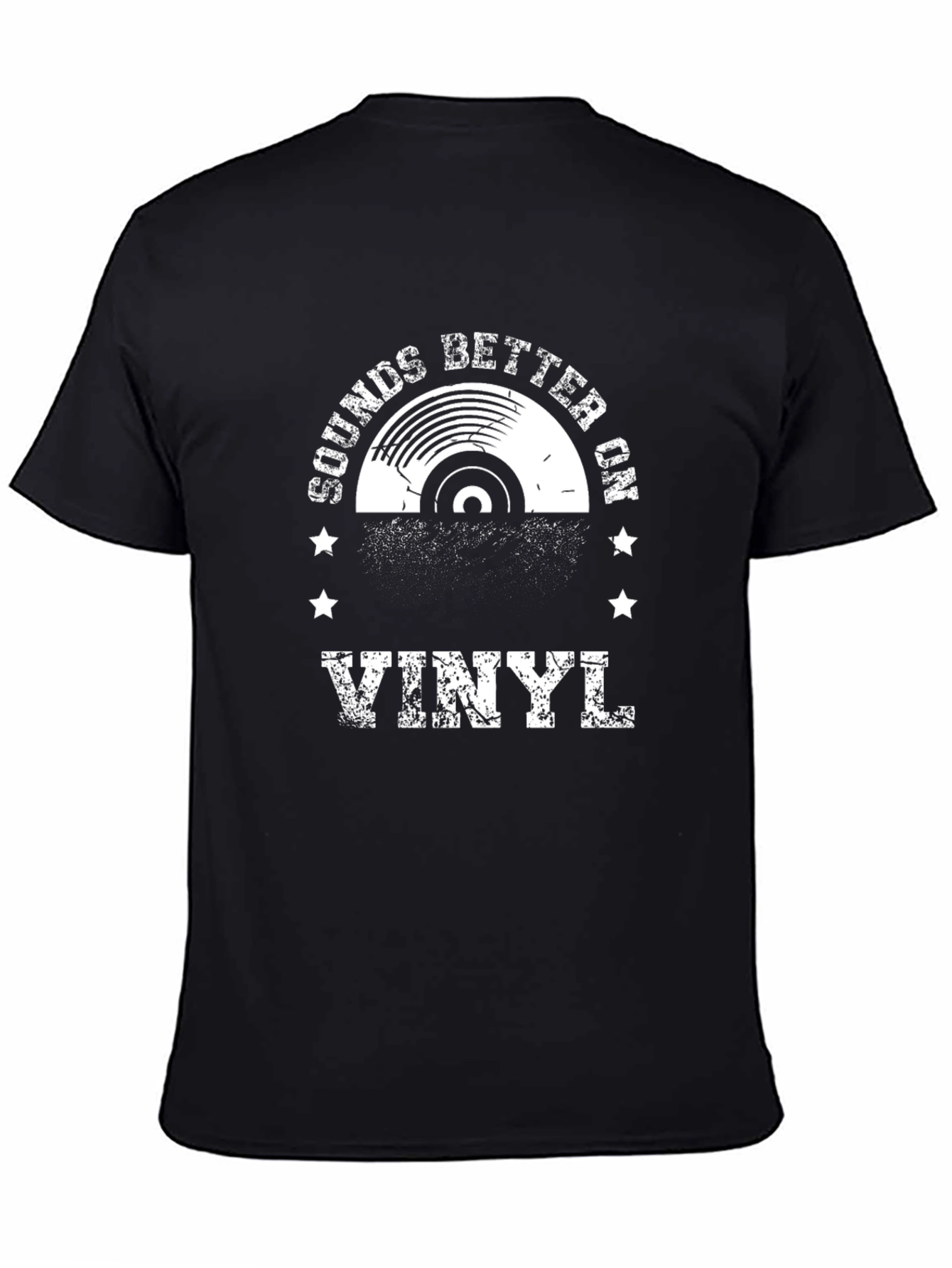 Sounds Better on Vinyl T-Shirt - Music Lover Tee