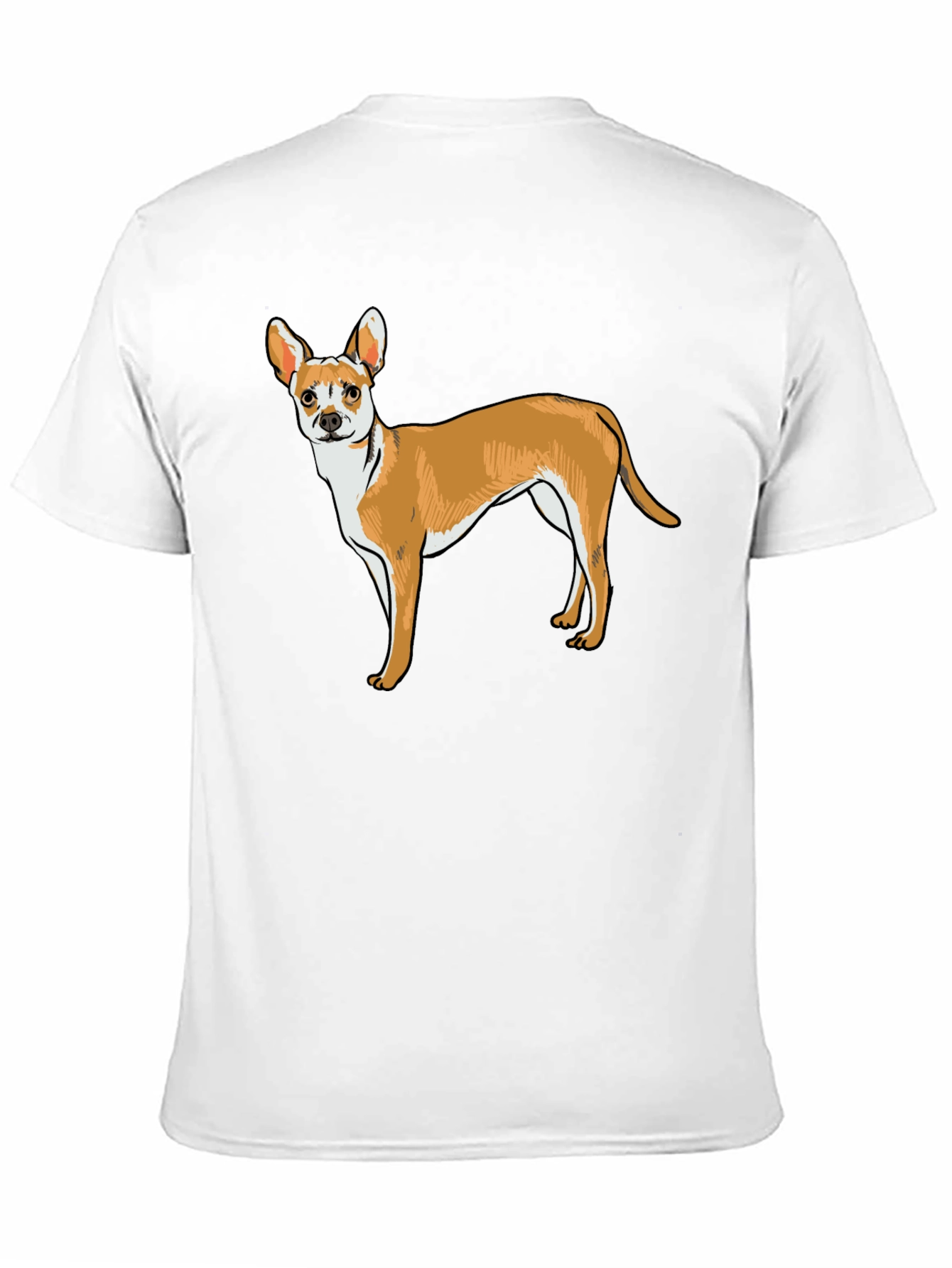 Cute Dog Graphic Tee - Black Unisex Shirt