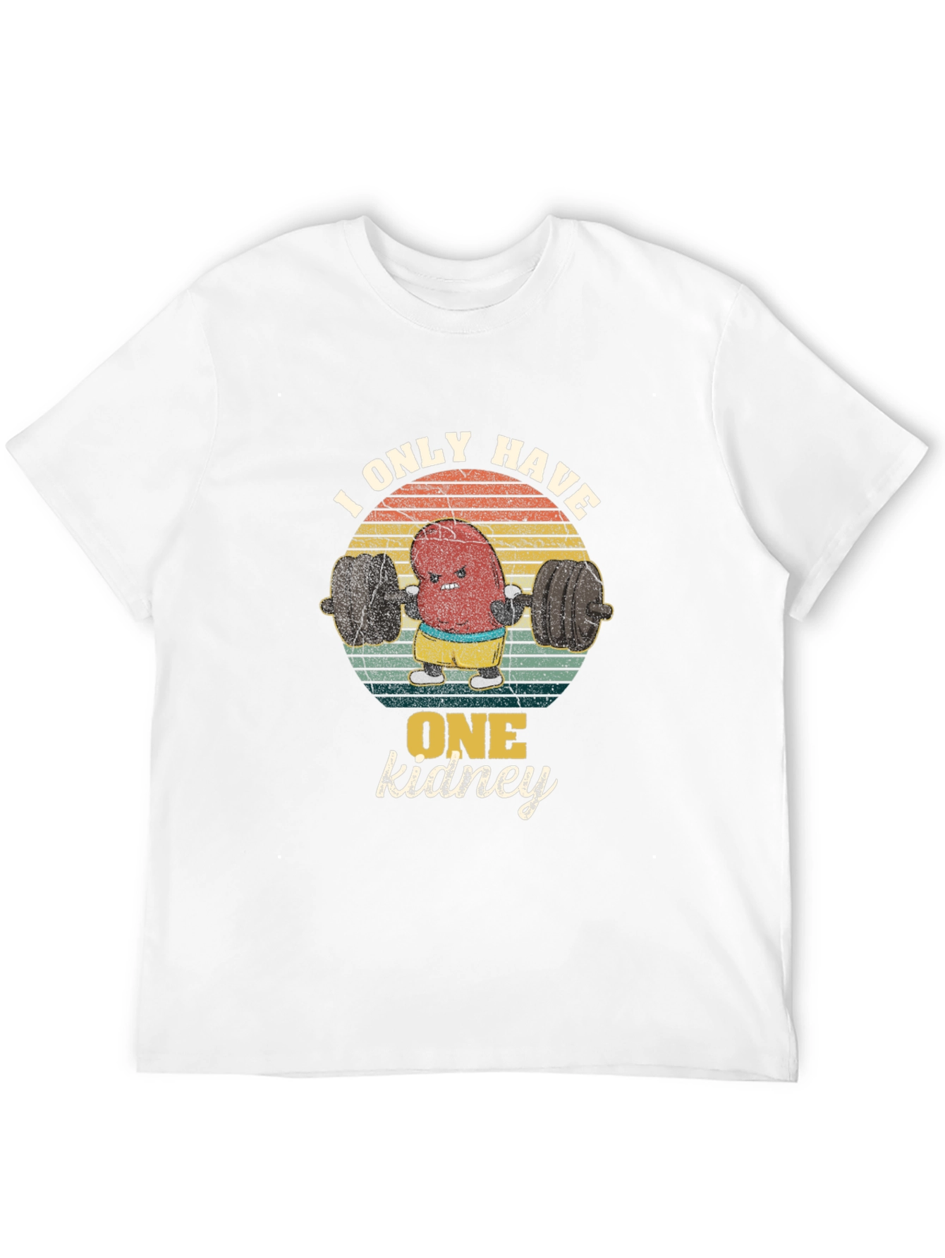 One Kidney Gym Funny T-Shirt