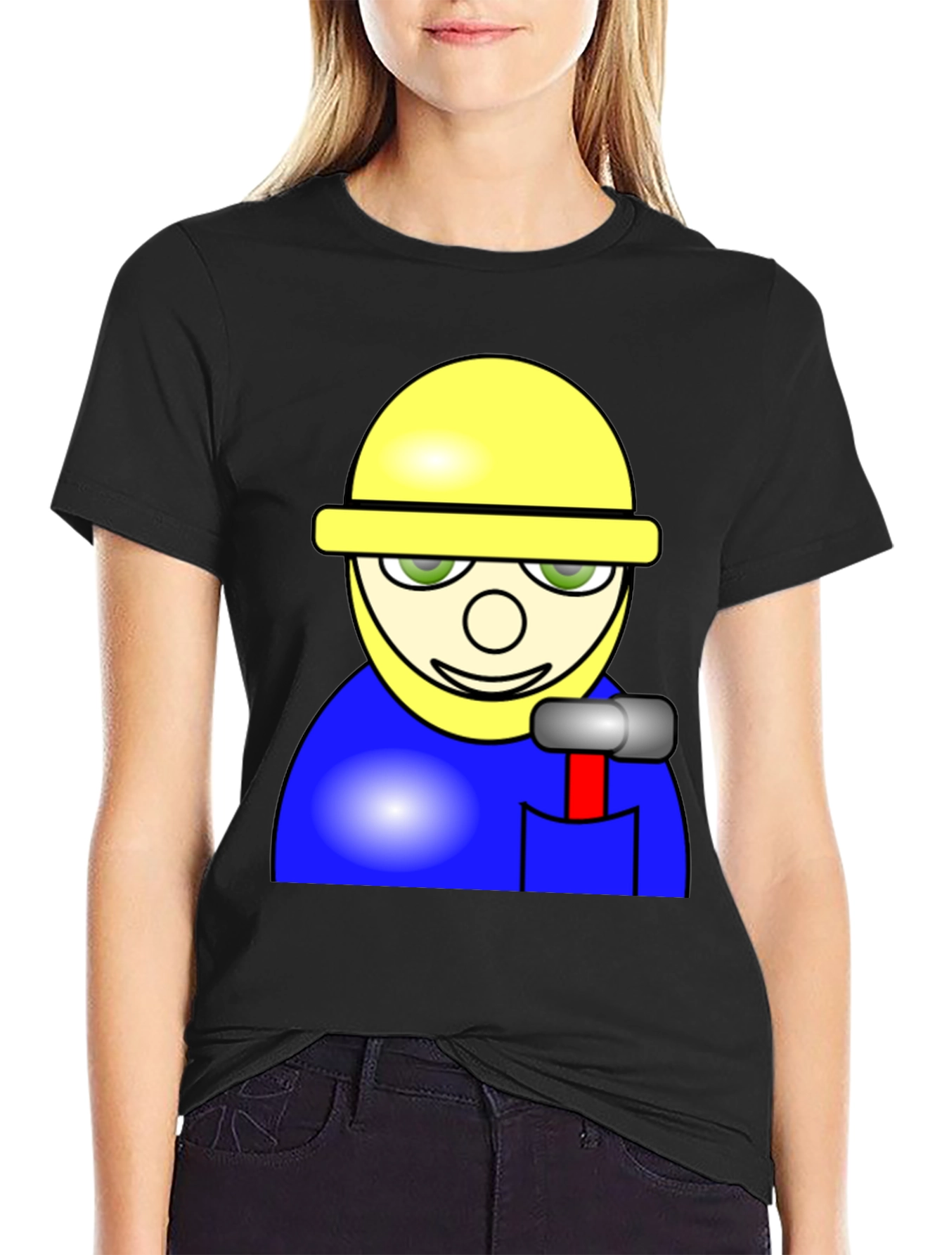 Construction Worker Graphic Tee