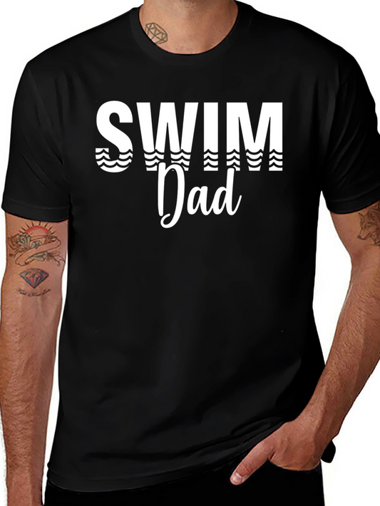 Swim Dad T-Shirt - Fathers Day Gift