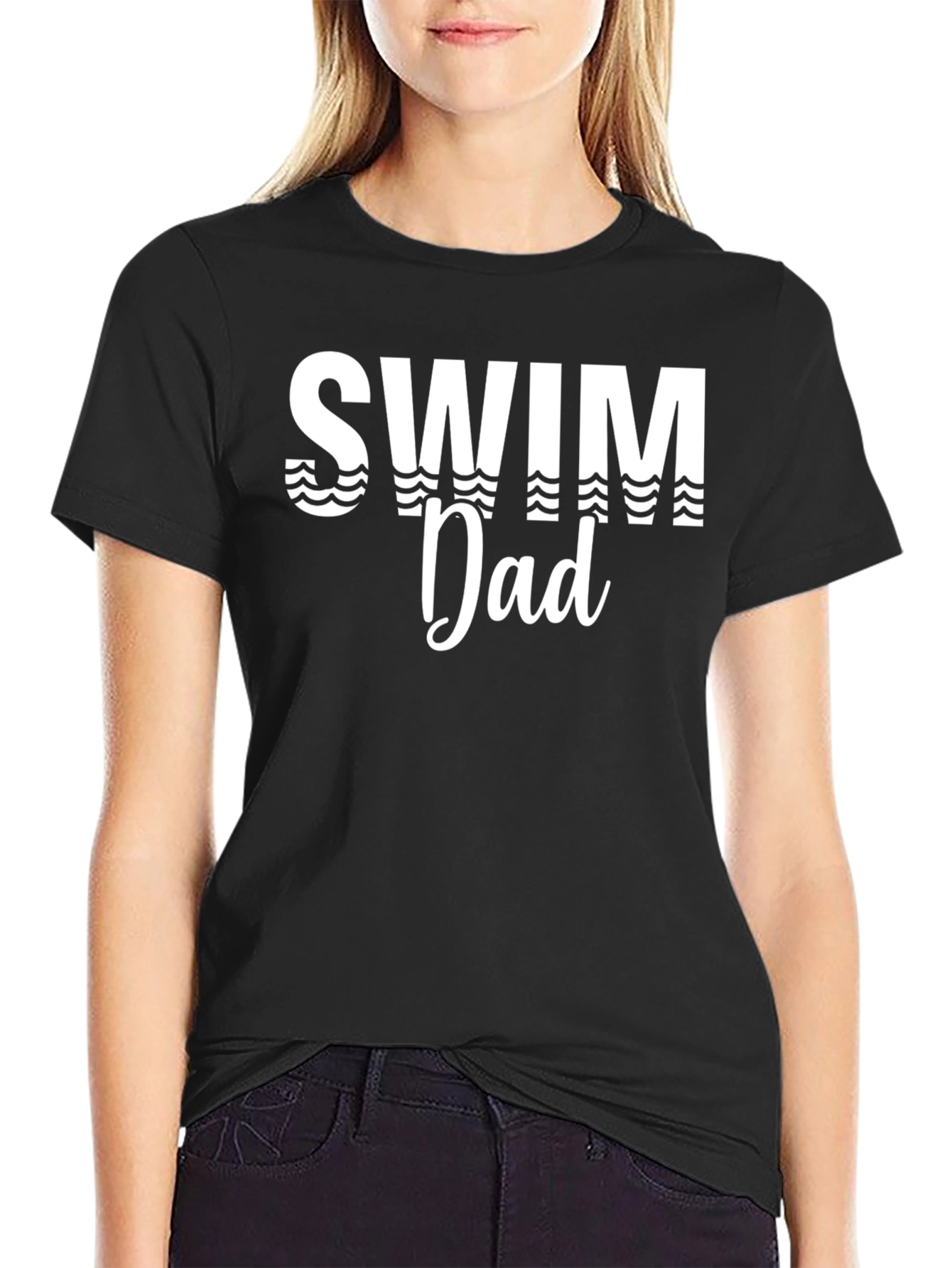 Swim Dad T-Shirt - Fathers Day Gift