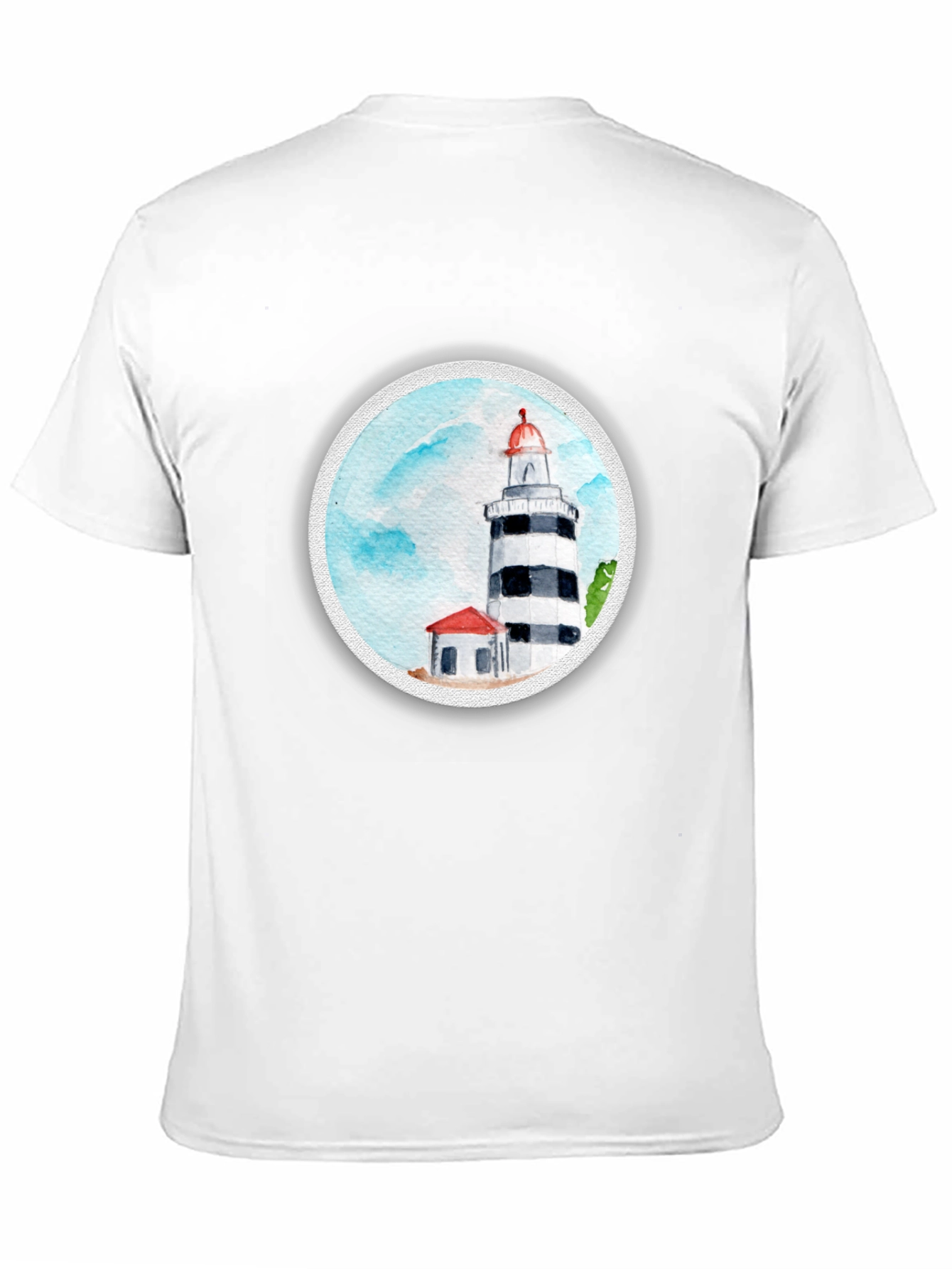 Lighthouse Graphic Print Tee - Classic Comfort