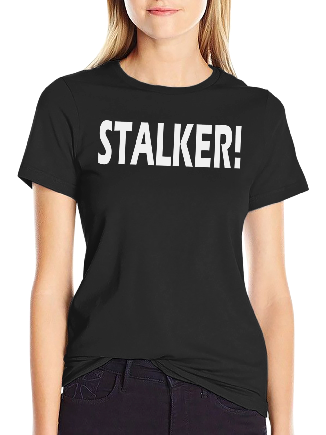 Stalker! Graphic Tee - Bold Statement T-Shirt