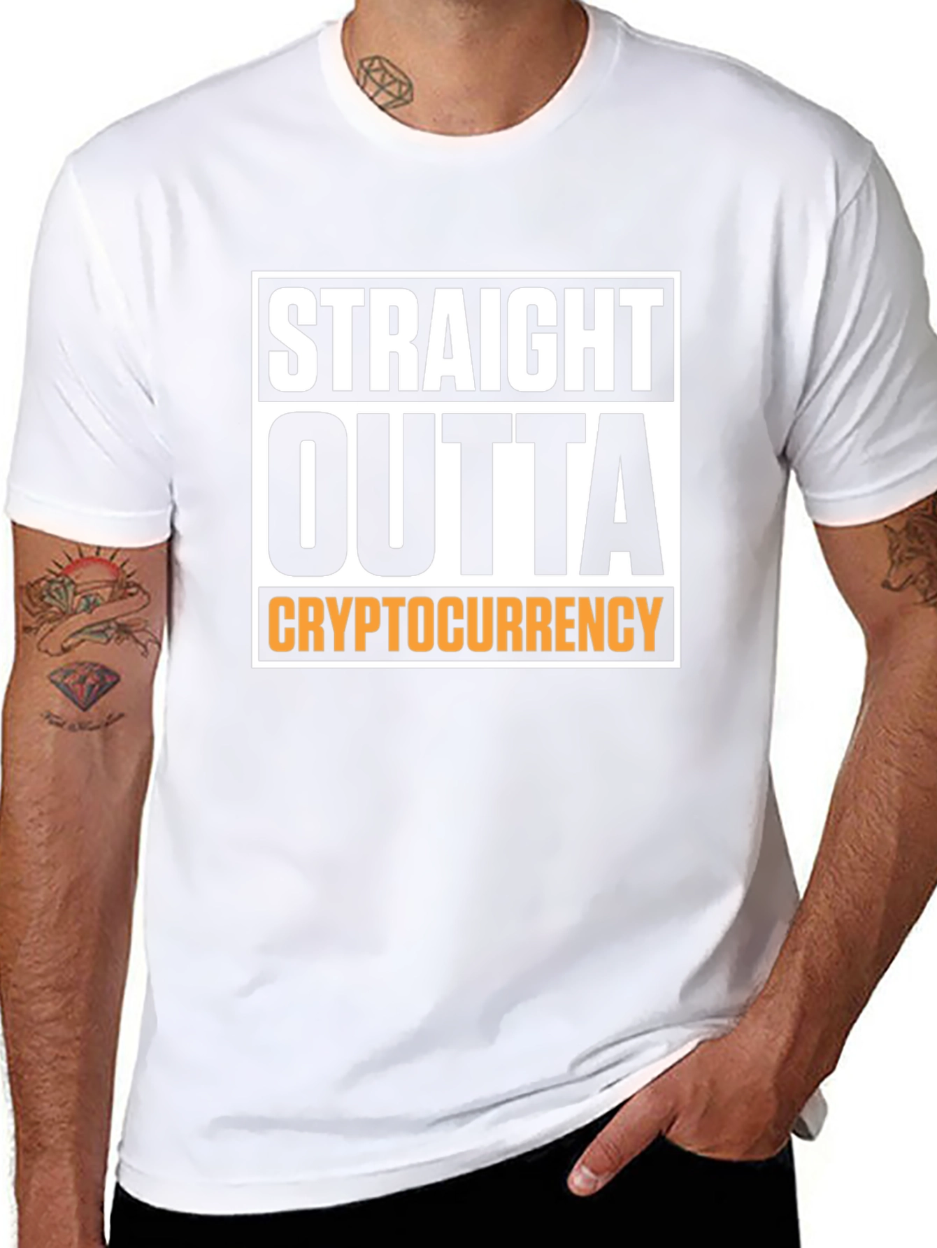 Straight Outta Cryptocurrency T-Shirt