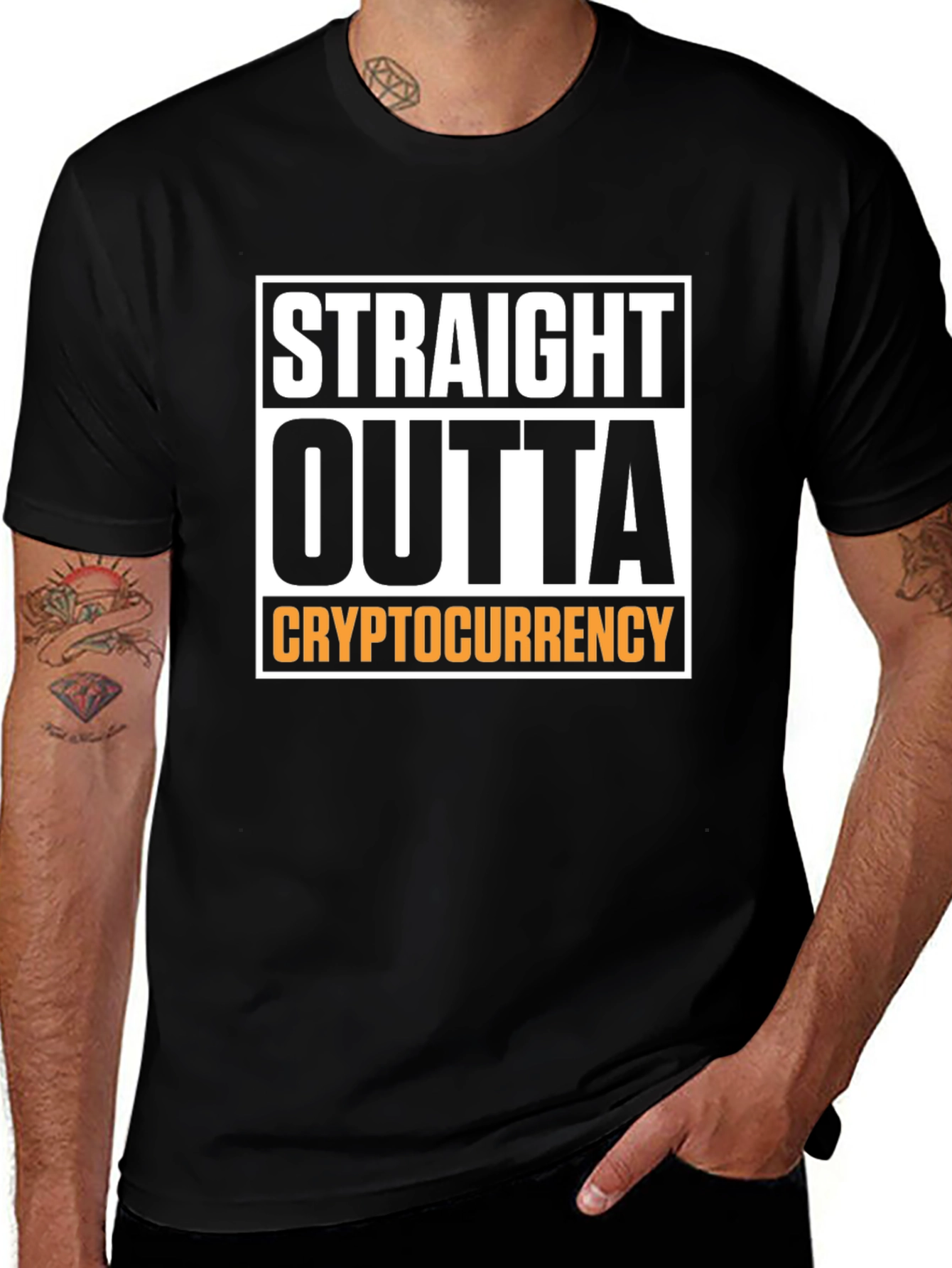 Straight Outta Cryptocurrency T-Shirt