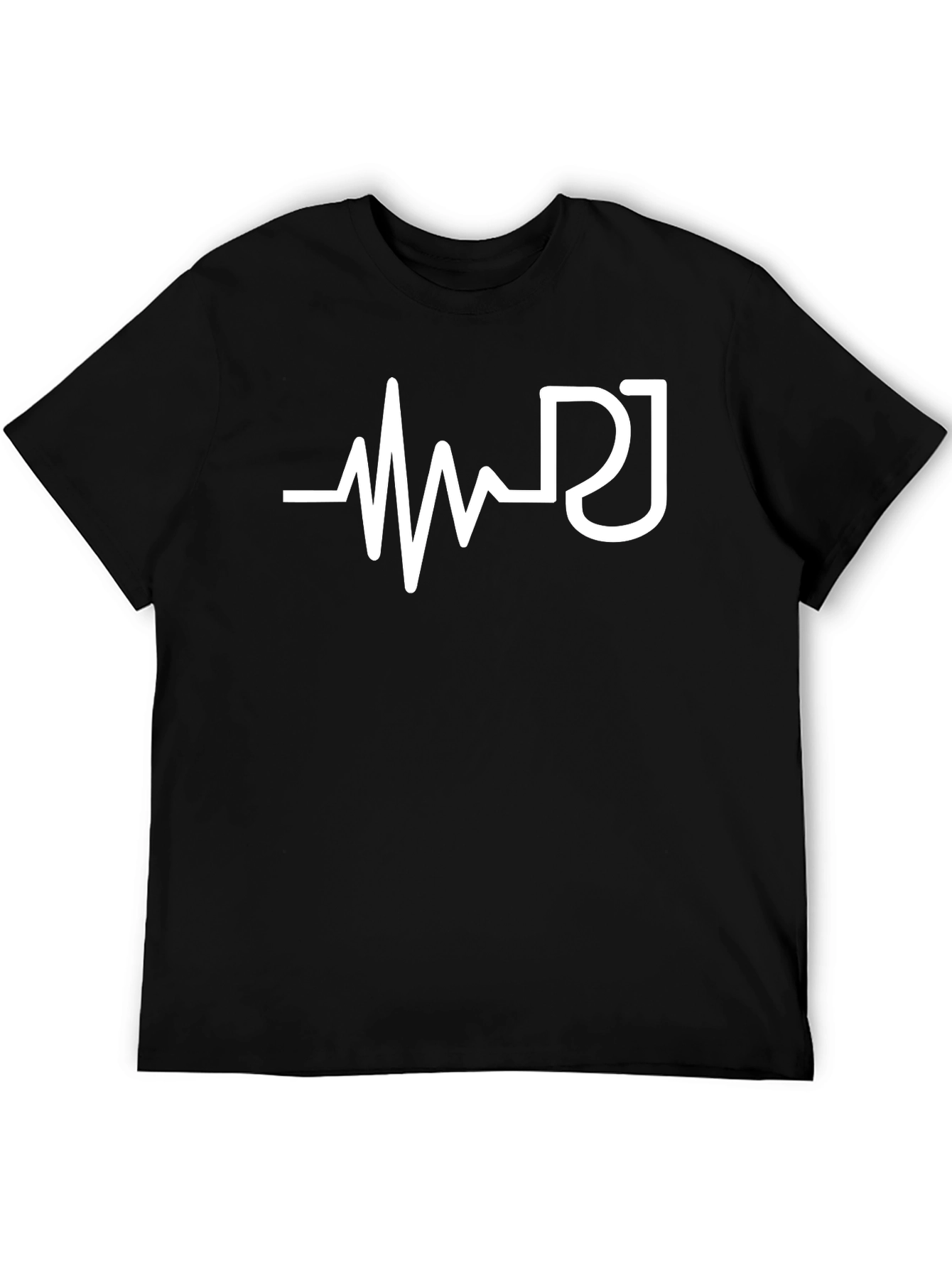 DJ Heartbeat Graphic Tee - Music Lovers T-Shirt