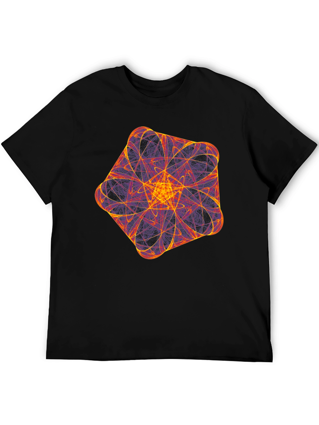 Geometric Fractal T-Shirt - Bold & Unique Design