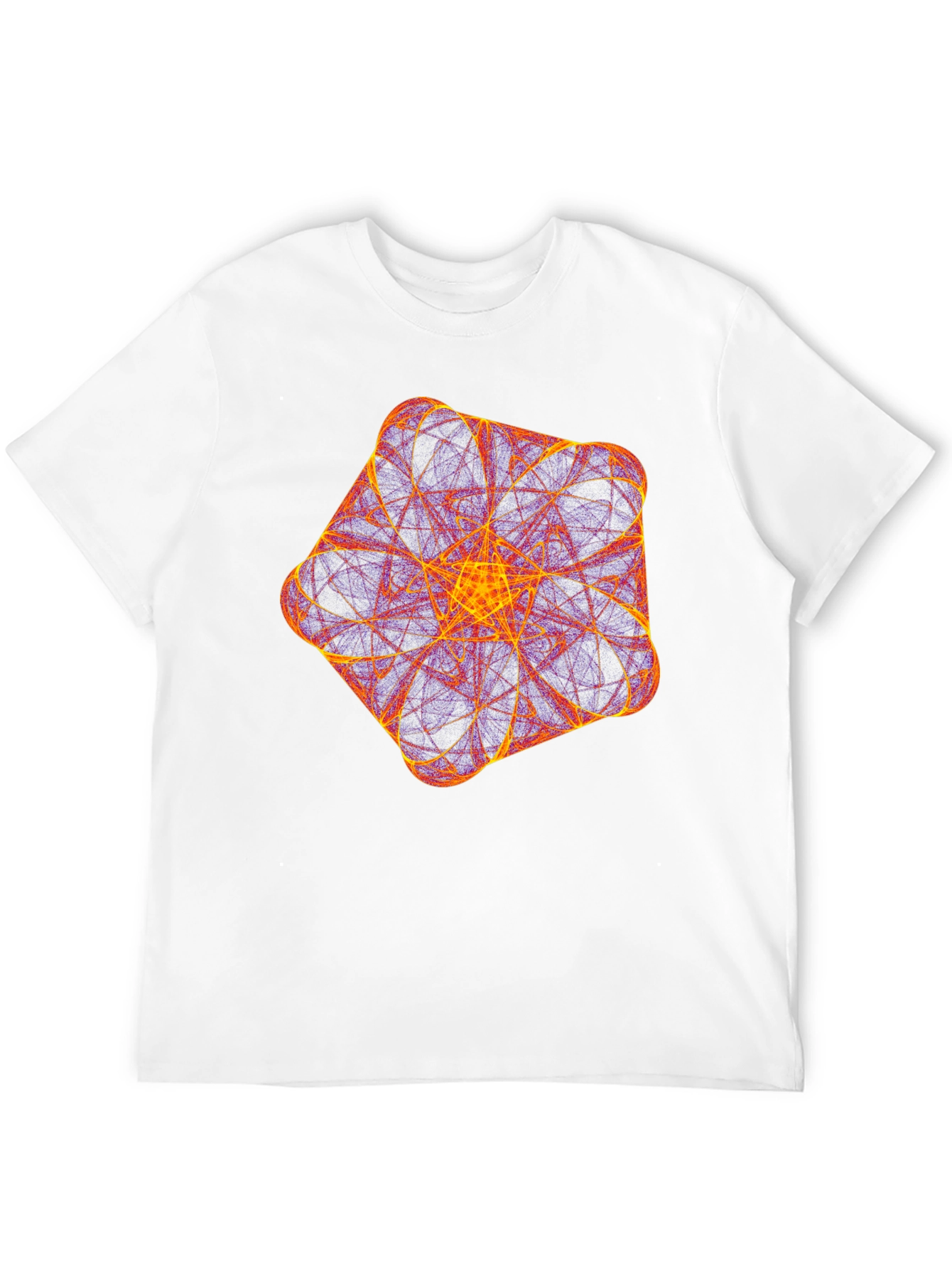 Geometric Fractal T-Shirt - Bold & Unique Design