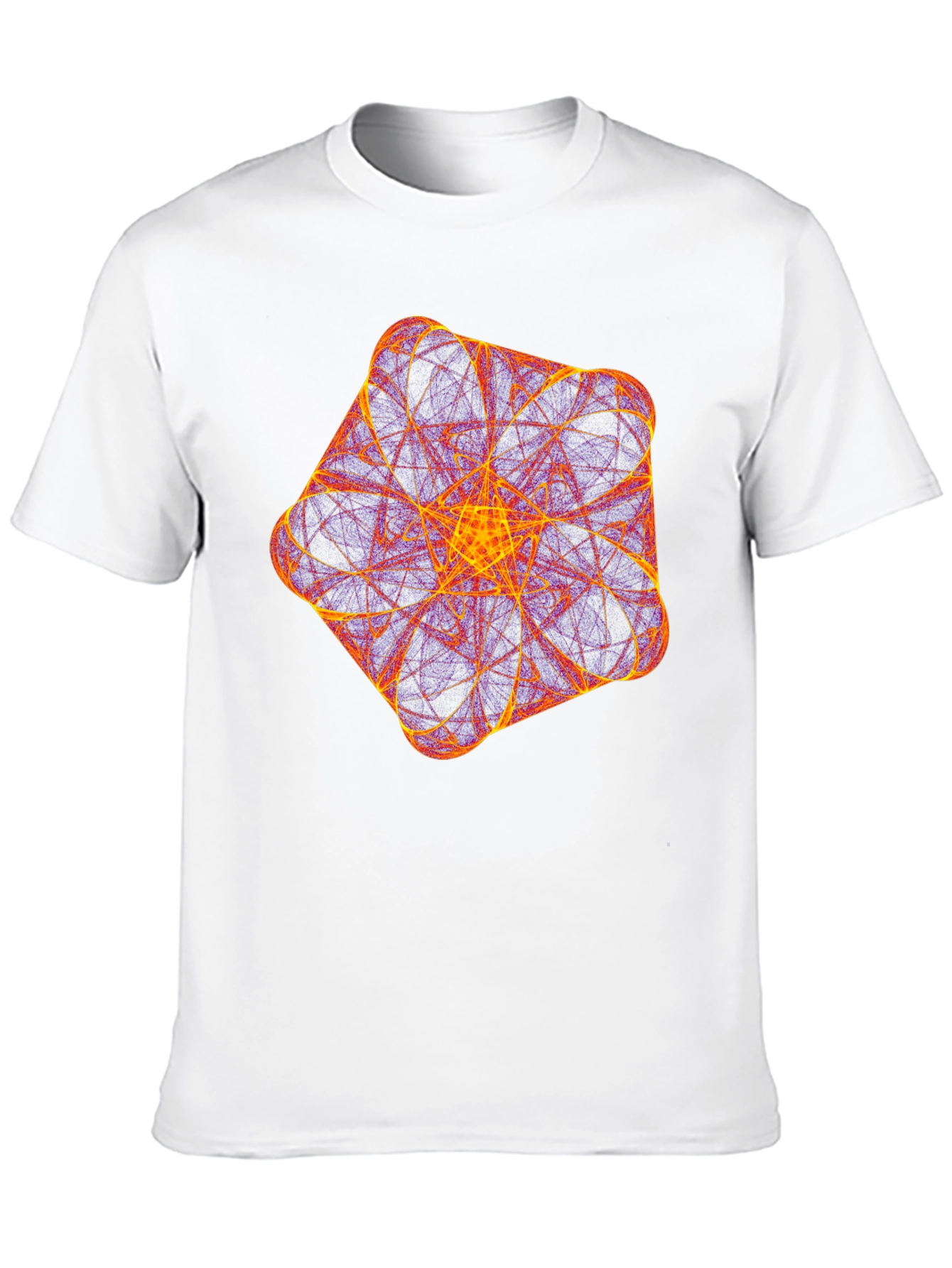 Geometric Fractal T-Shirt - Bold & Unique Design