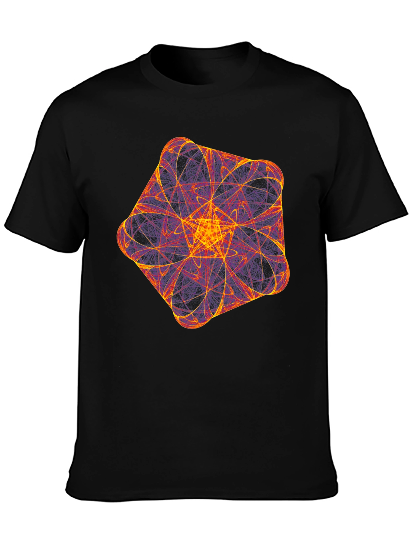Geometric Fractal T-Shirt - Bold & Unique Design