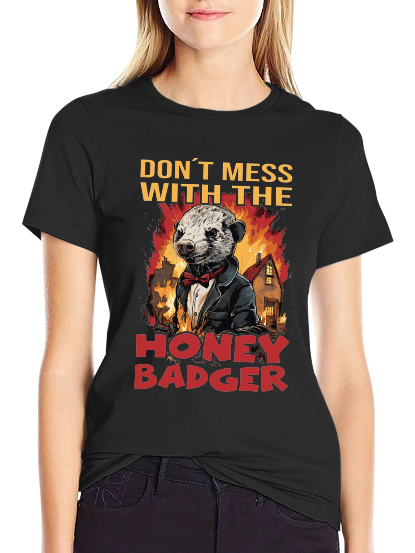 Dont Mess With The Honey Badger T-Shirt