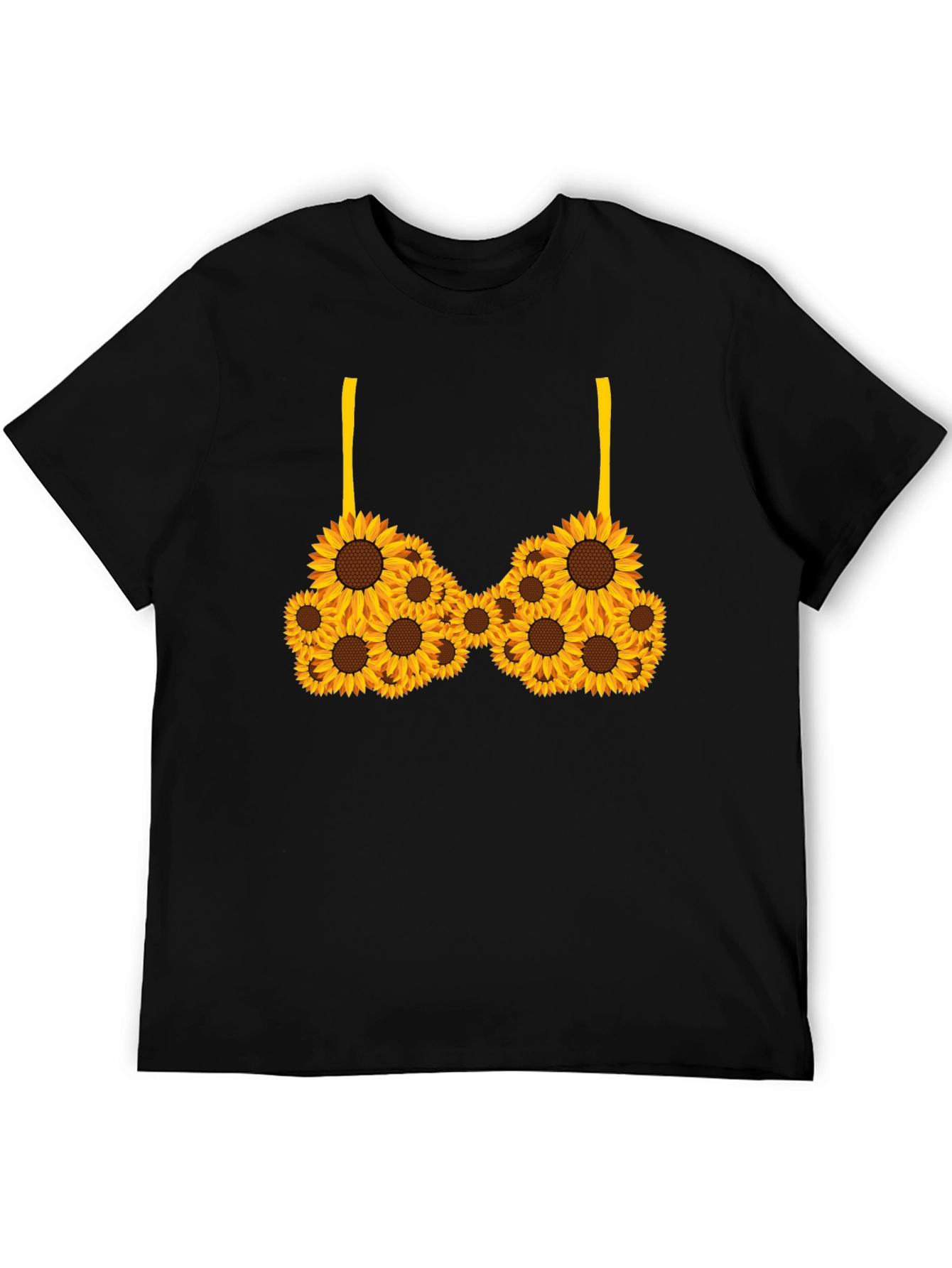 Sunflower Bra Black T-Shirt