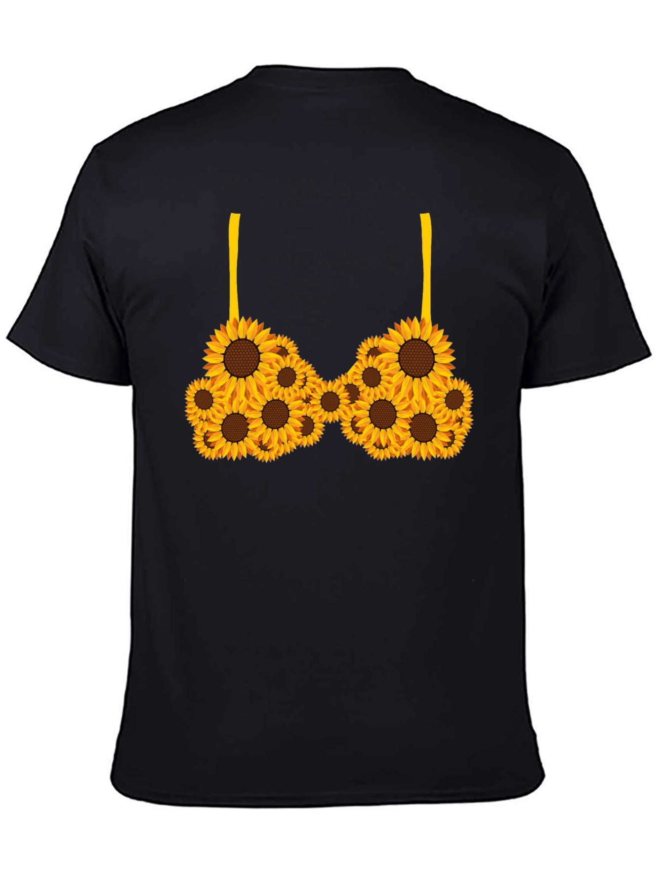 Sunflower Bra Black T-Shirt