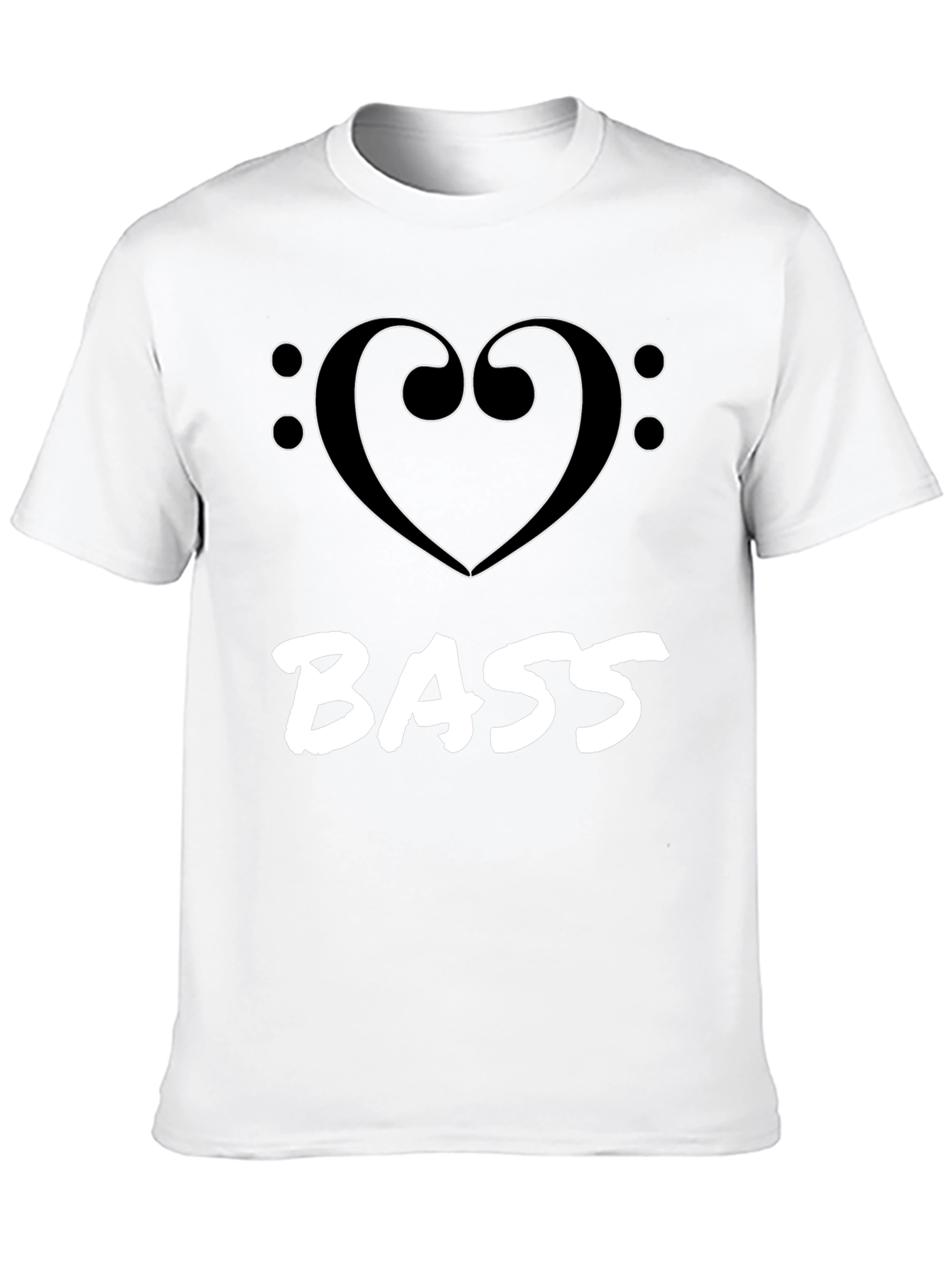 I Heart Bass Graphic Tee