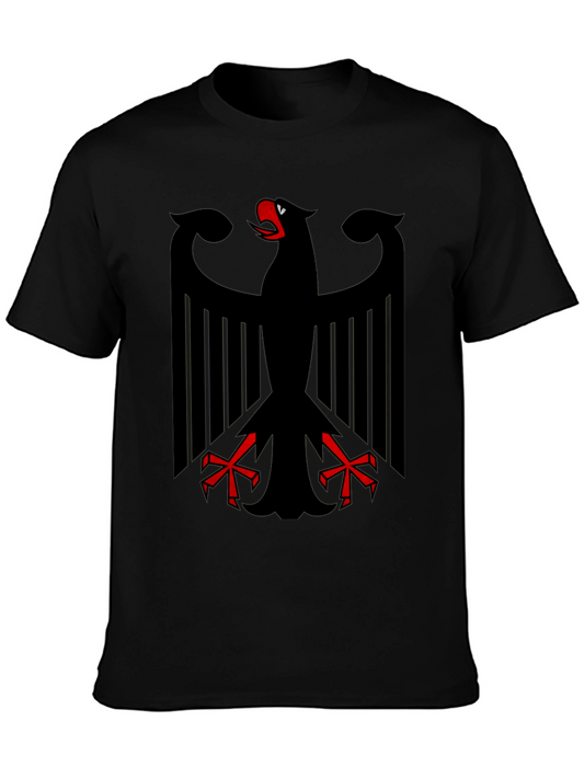 German Eagle Graphic Tee - Black