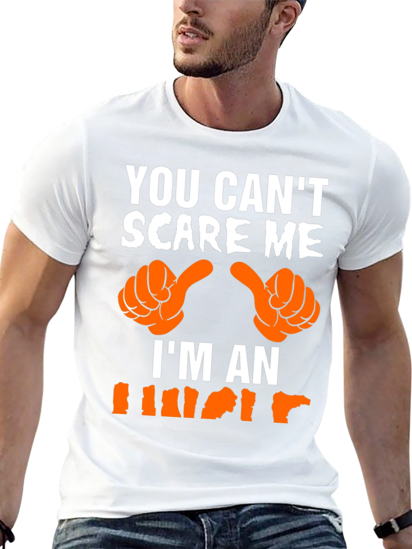 You Cant Scare Me Im An Lineman T-Shirt