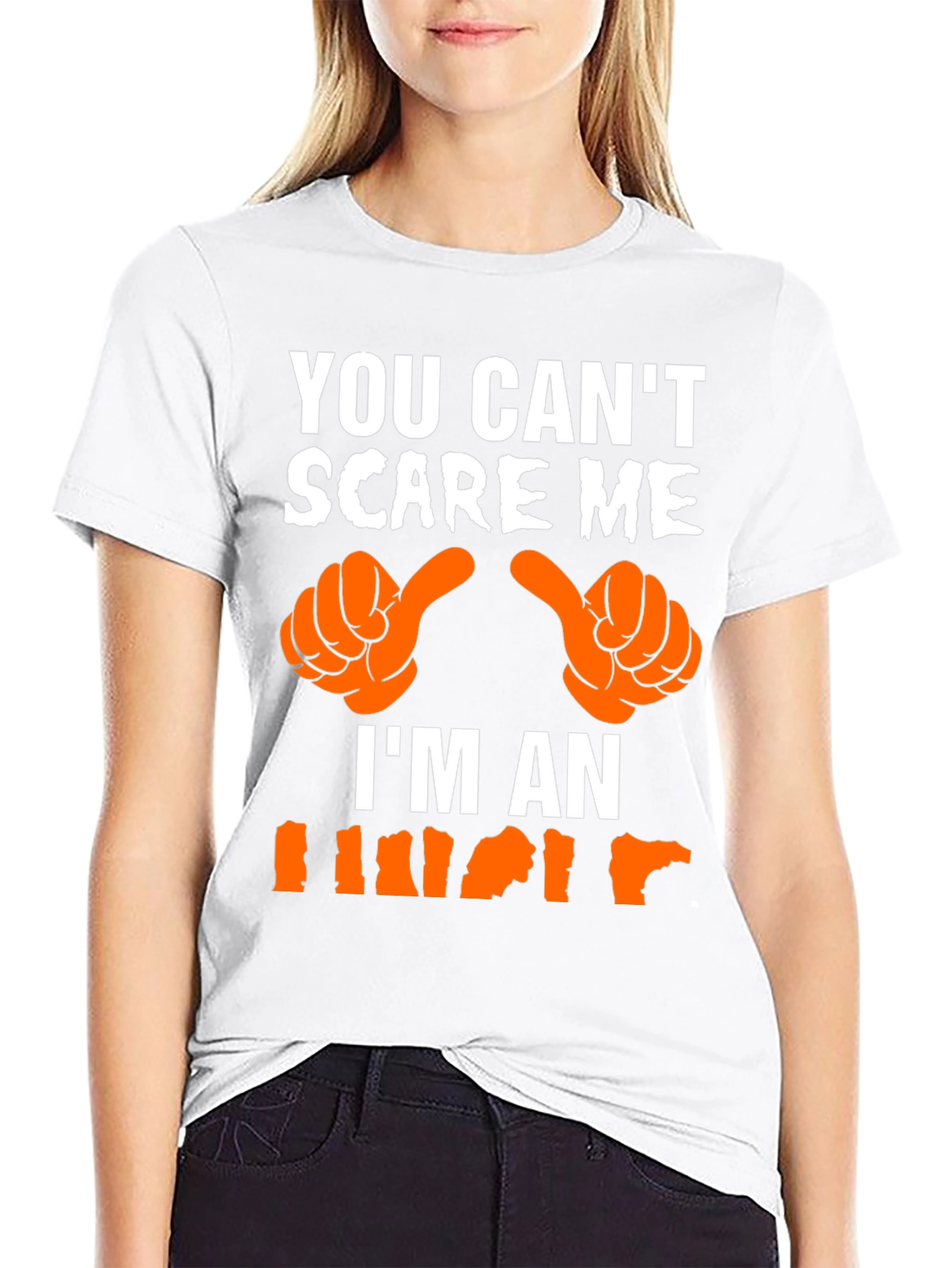 You Cant Scare Me Im An Lineman T-Shirt