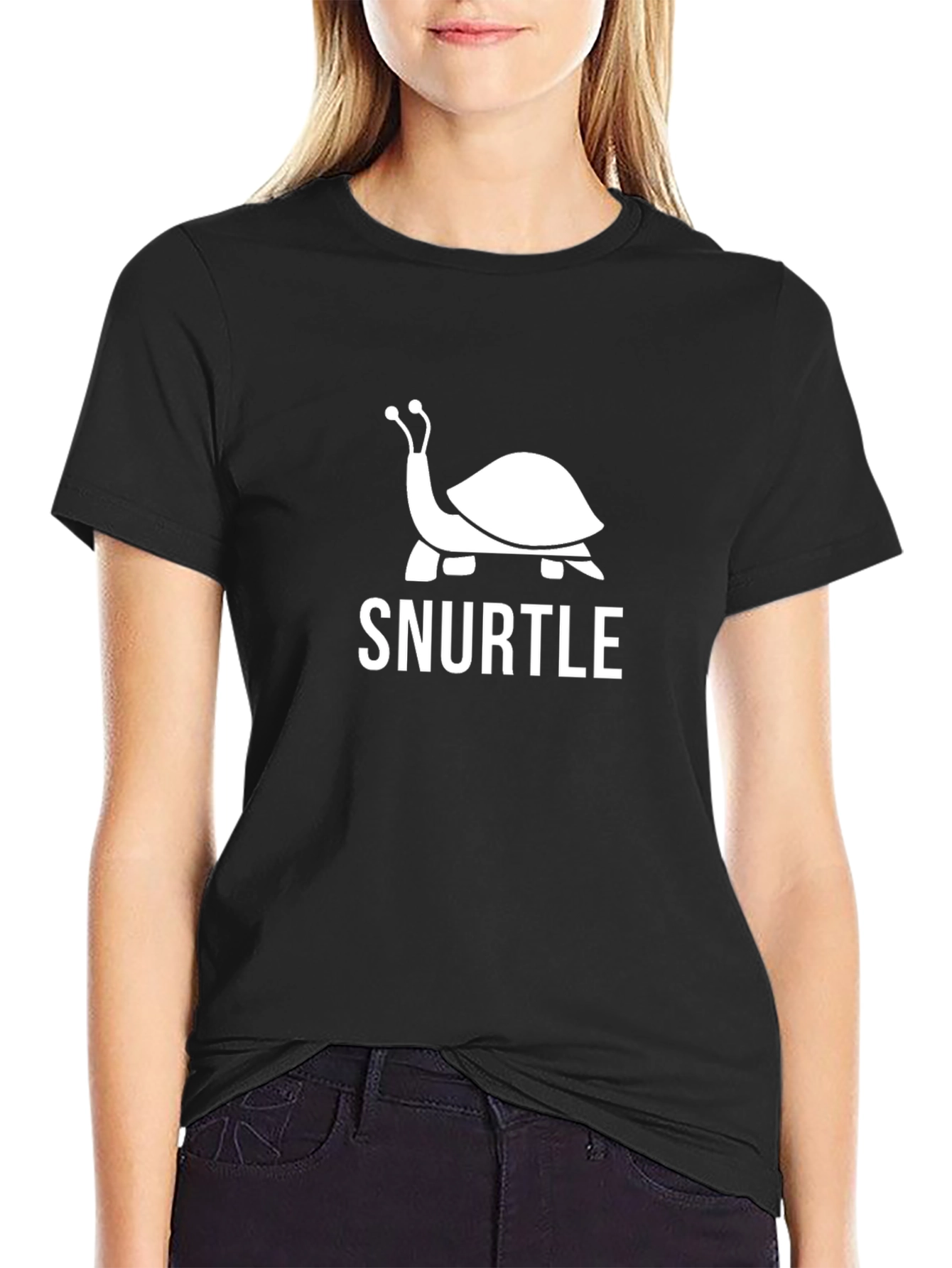 Snurtle Graphic Tee - Funny Snail Turtle Fusion