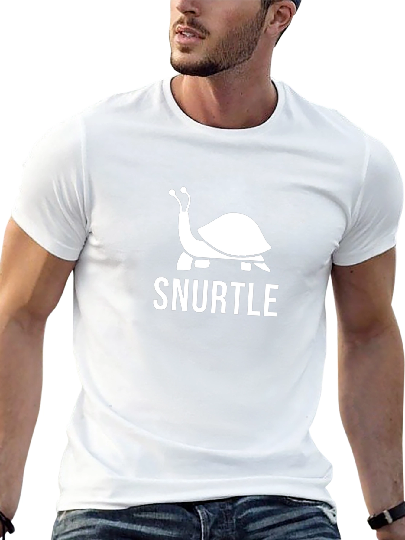 Snurtle Graphic Tee - Funny Snail Turtle Fusion