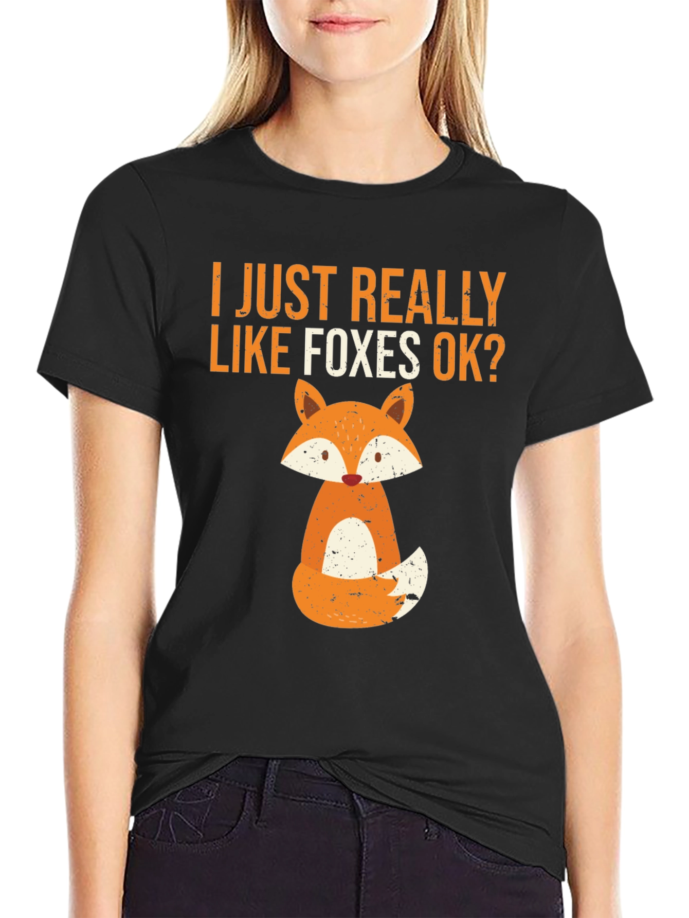 I Just Really Like Foxes OK T-Shirt