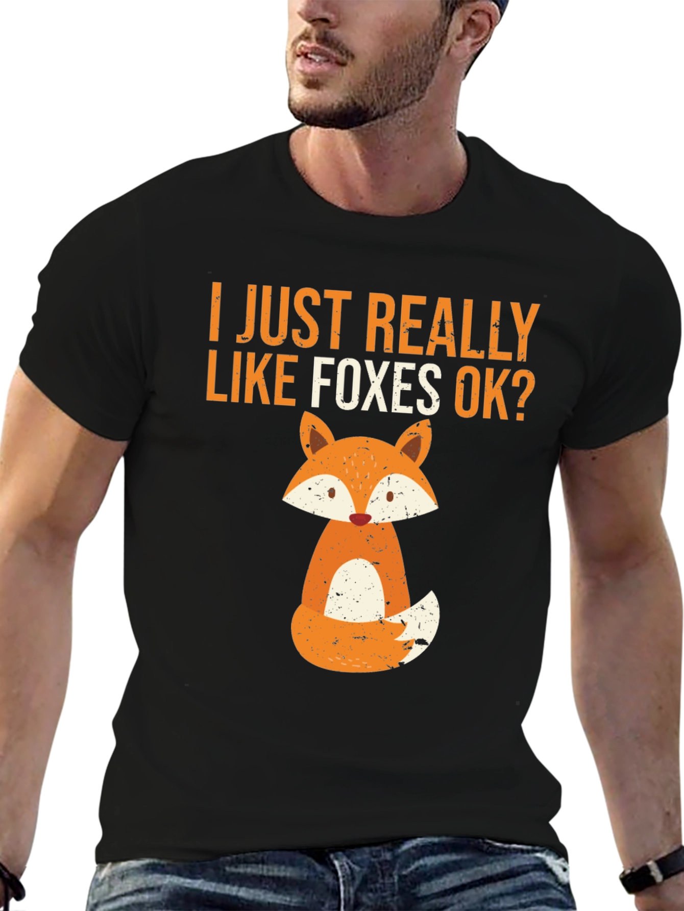 I Just Really Like Foxes OK T-Shirt
