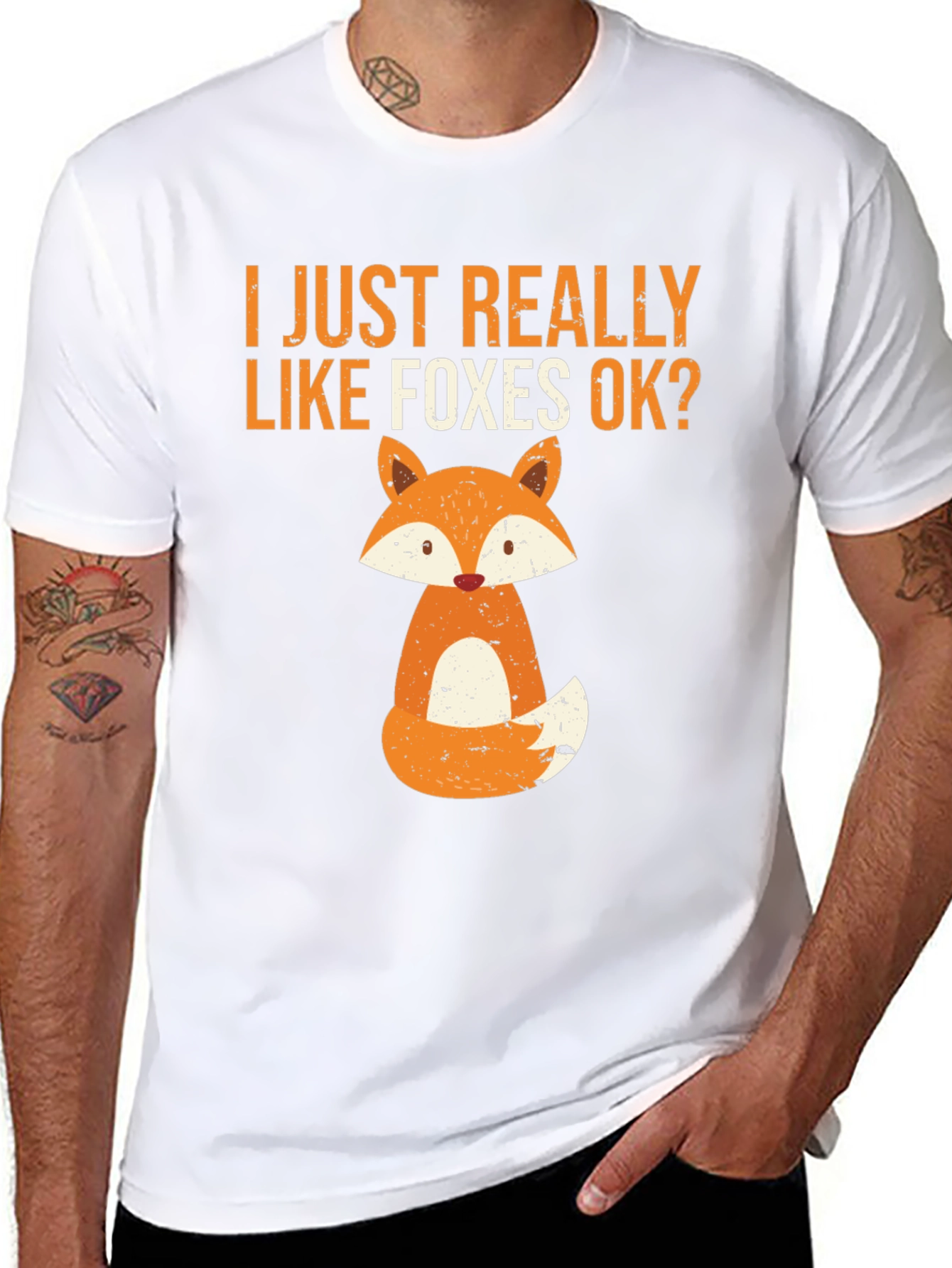 I Just Really Like Foxes OK T-Shirt
