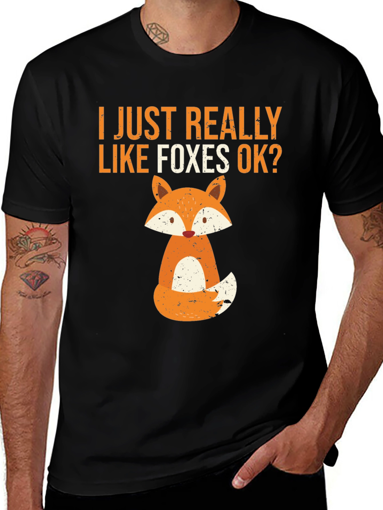 I Just Really Like Foxes OK T-Shirt