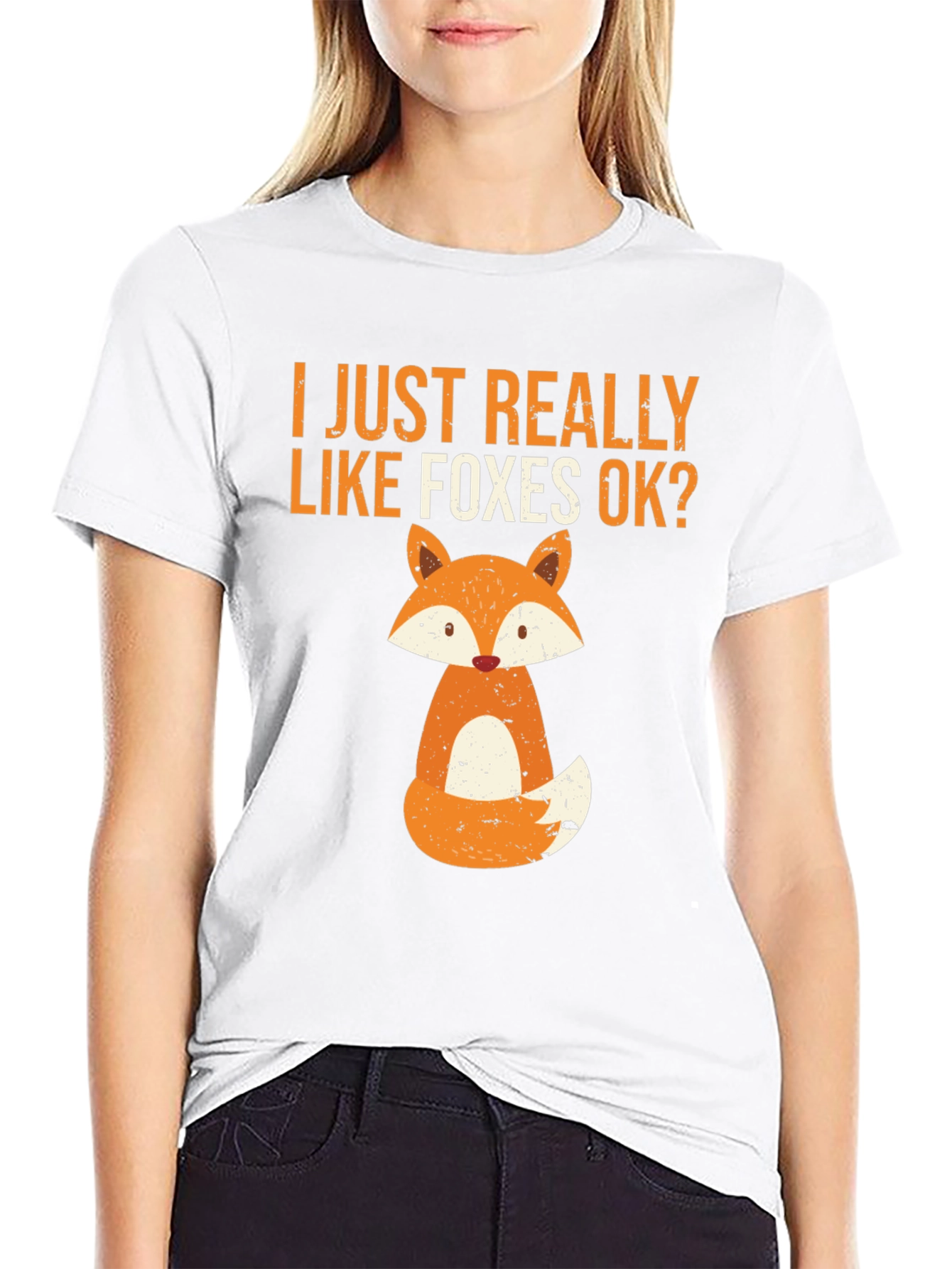 I Just Really Like Foxes OK T-Shirt
