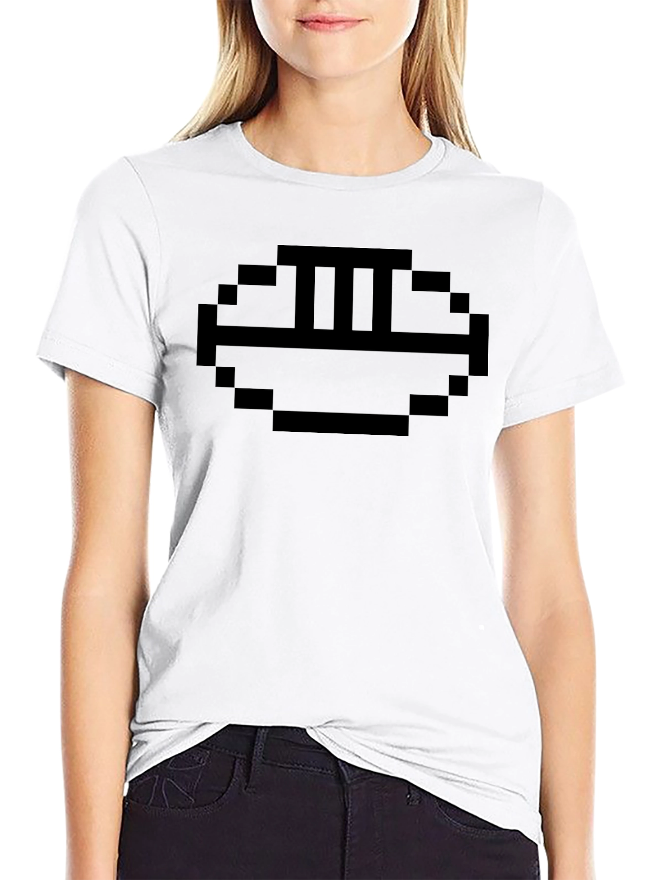 Pixelated Black Lantern Power Ring T-Shirt